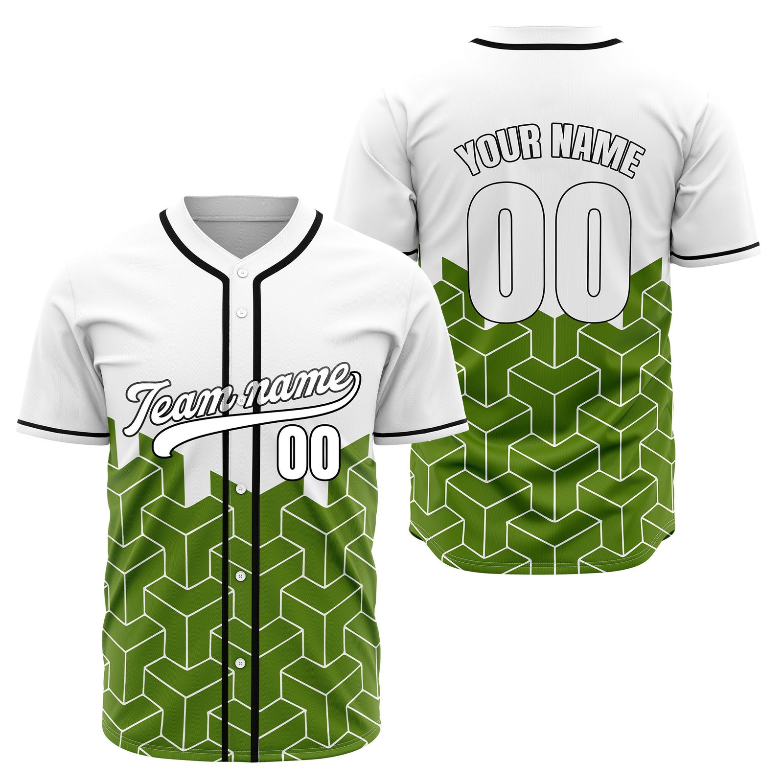 Custom Grid Iron Blue Baseball Sports Jersey Personalized Uniform with Name & Number