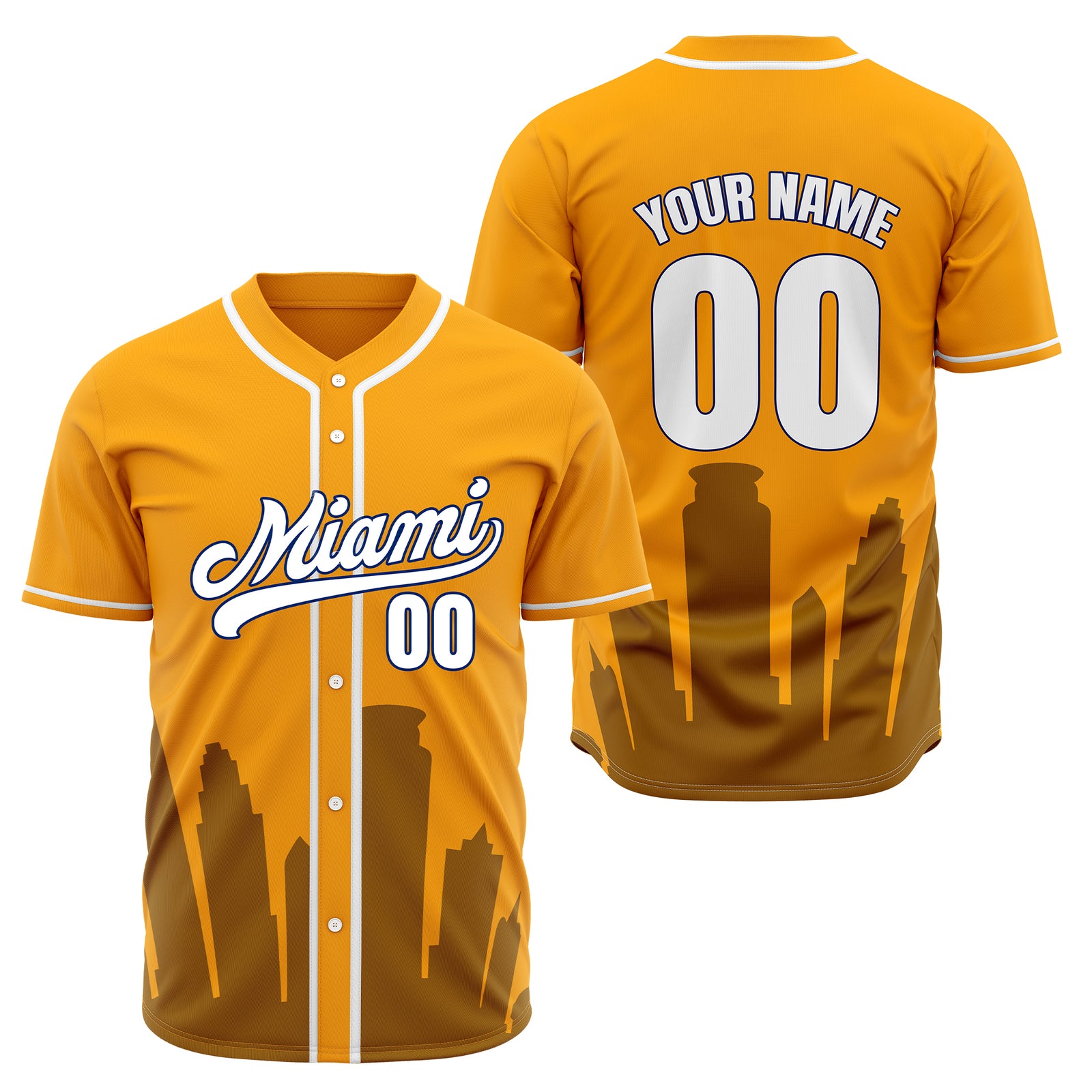 Custom City Tide Blue Baseball Sports Jersey Personalized Uniform with Name & Number