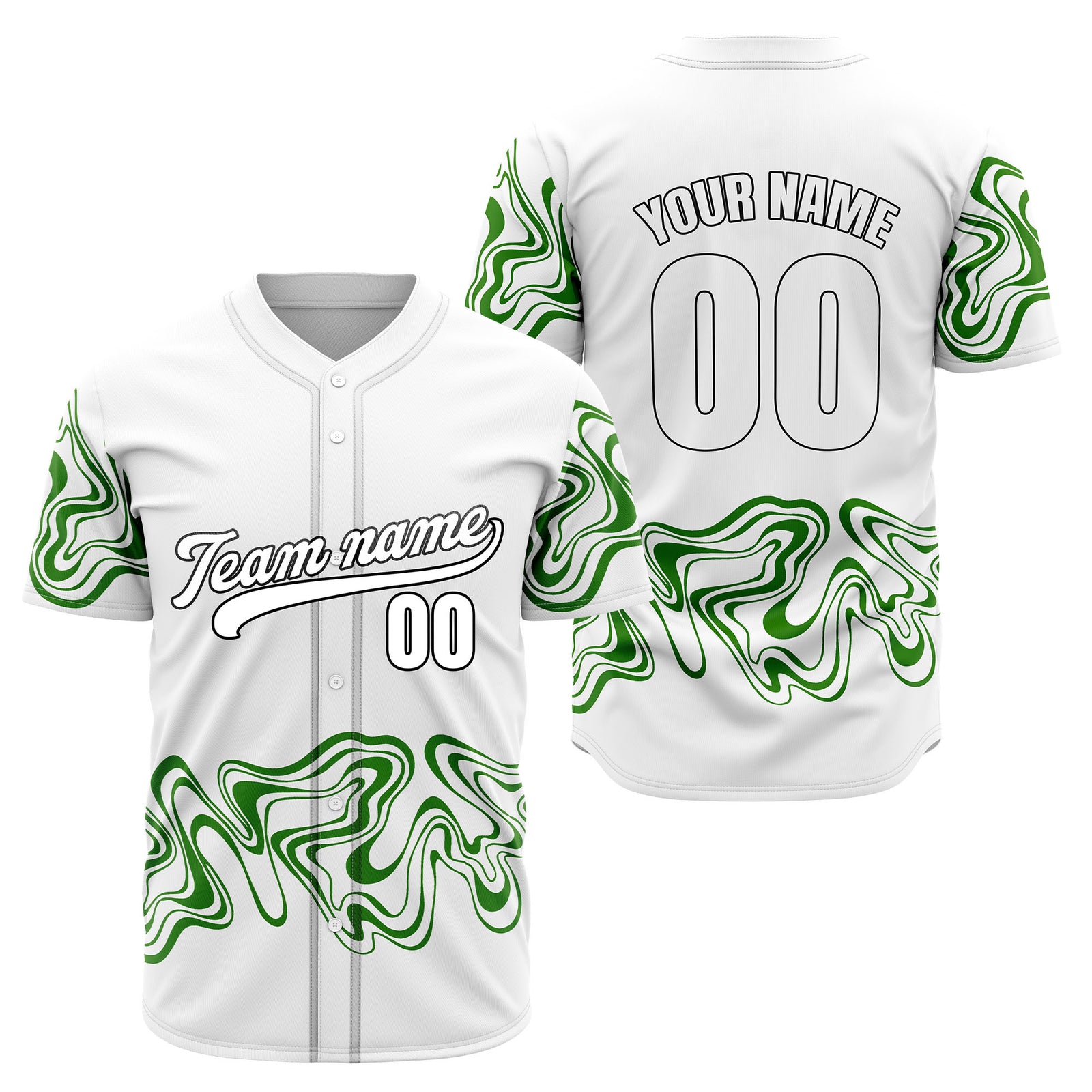 Custom Dark Grey Baseball Wave Sports Jersey Personalized Uniform with Name & Number