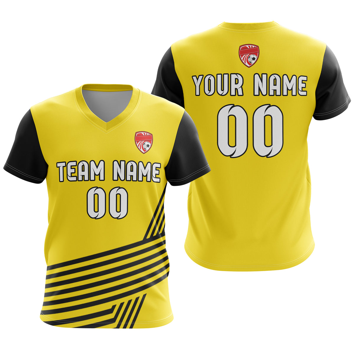 Custom Rapid Line White Soccer Sport Tops Jersey