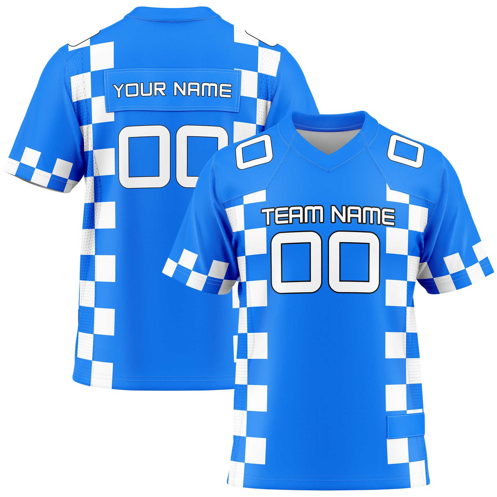 American Football jersey Blue
