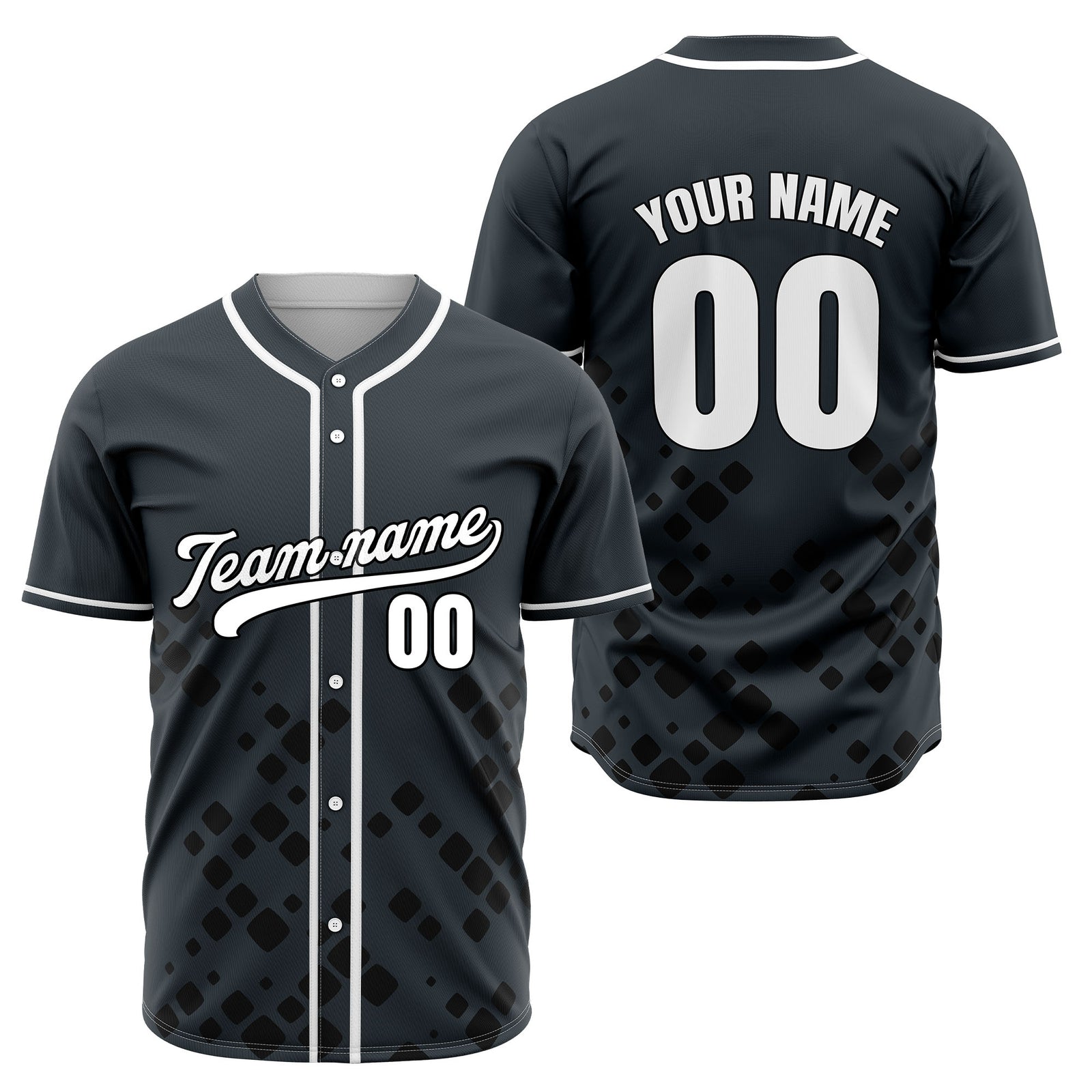 Custom Shadow Spark Blue Baseball Sports Jersey Personalized Uniform with Name & Number (Copy)