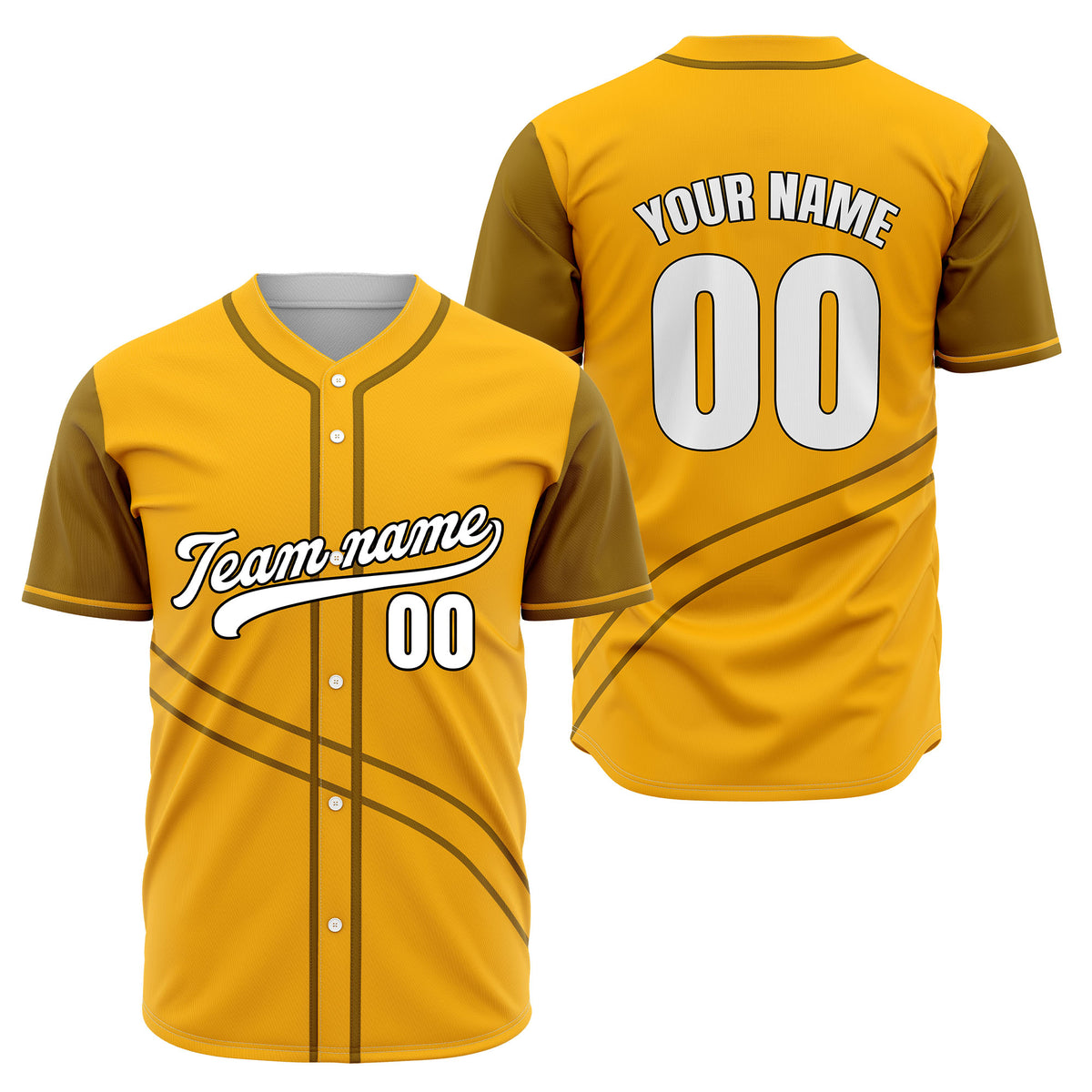 Custom Swift Orange Raglan Style Baseball Sports Jersey Personalized Uniform with Name &amp; Number