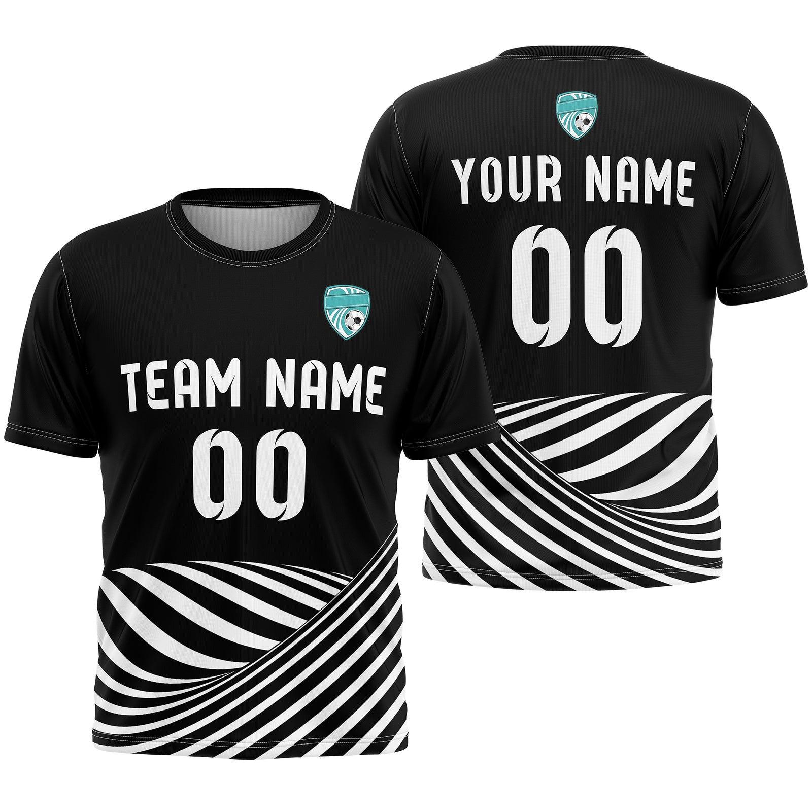 Custom Soccer R Stripes SurgeLine Neon Green Sports Tops Jersey