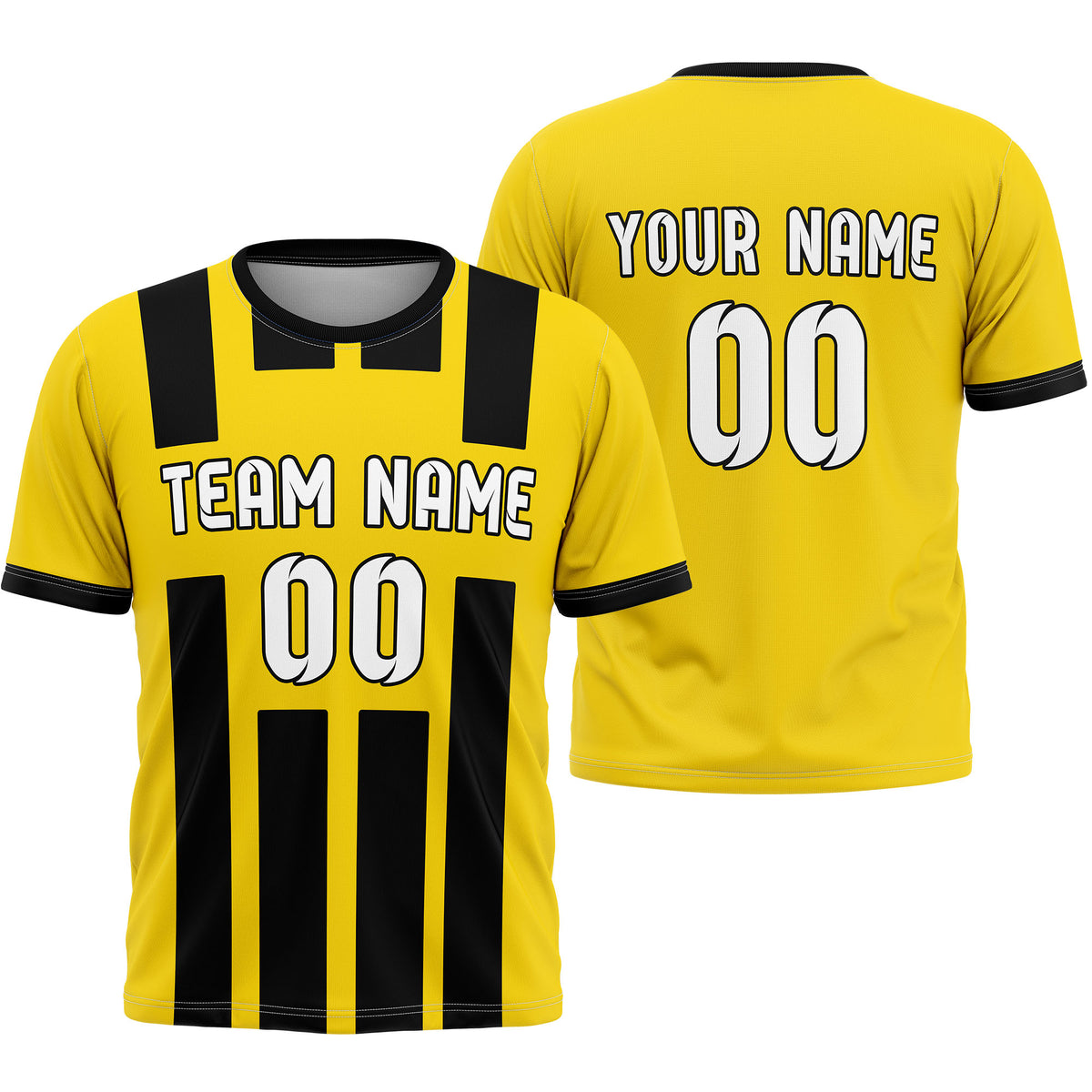 Custom Borussia Dortmund Fan Jersey Personalized with Name & Number