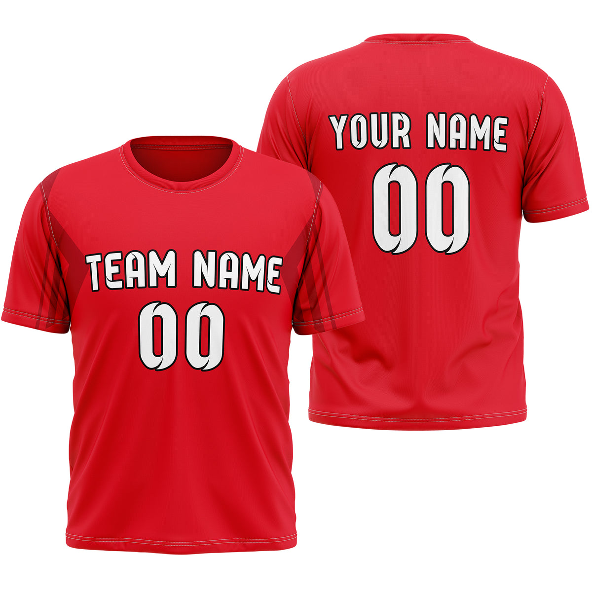 Custom DENMARK Fan Jersey Personalized with Name &amp; Number
