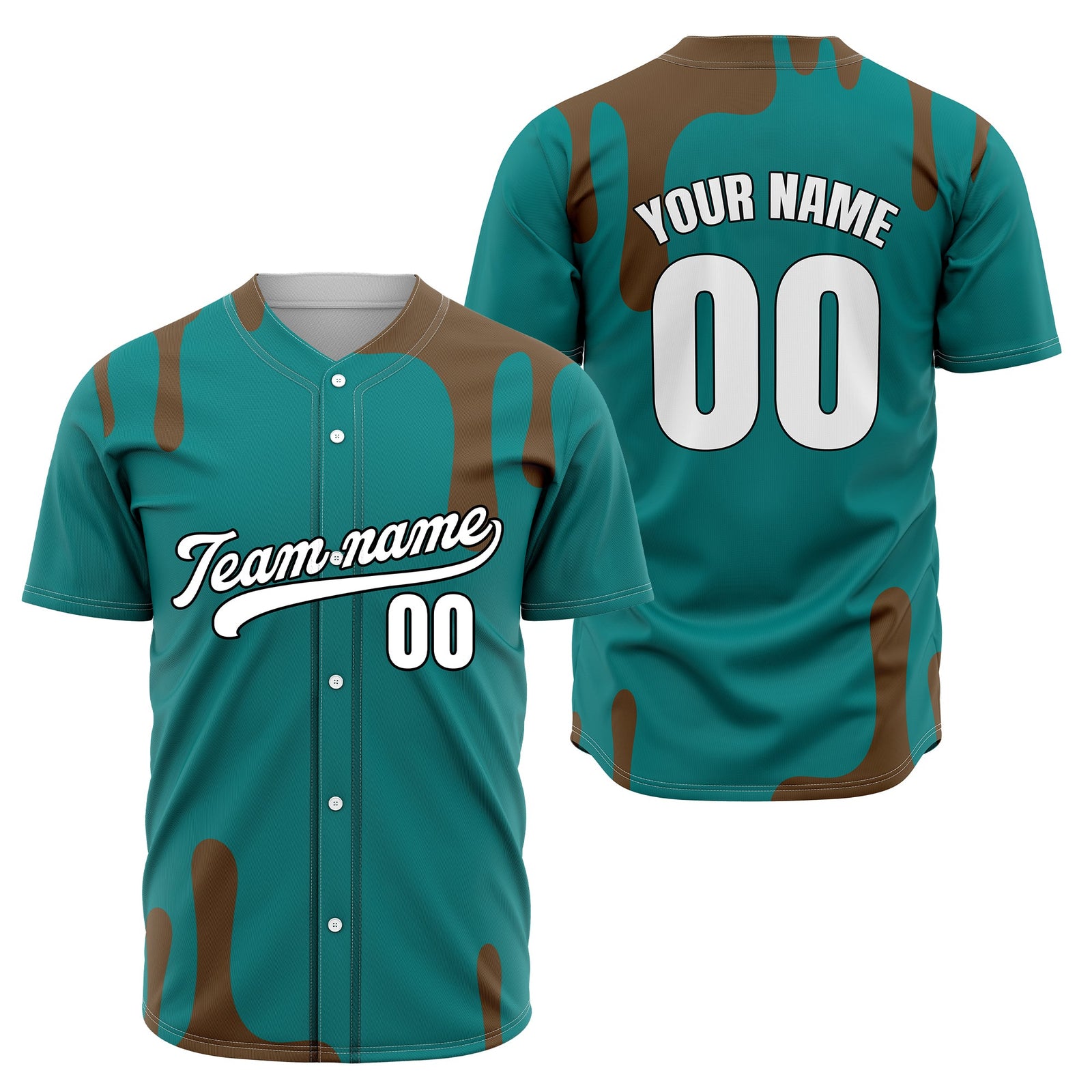 Custom Ink Dripline Black Sports Jersey Personalized Uniform with Name & Number