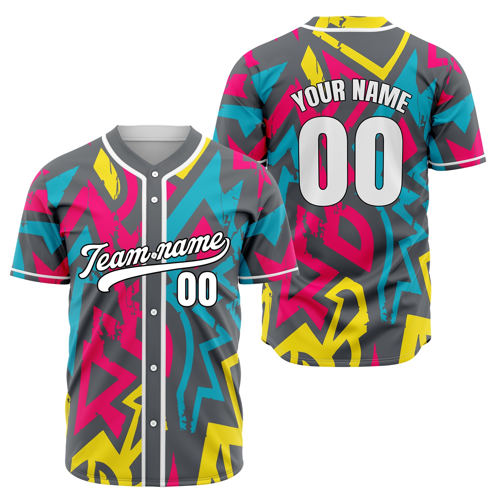 Custom Splash Teal Baseball Sports Jersey Personalized Uniform with Name & Number