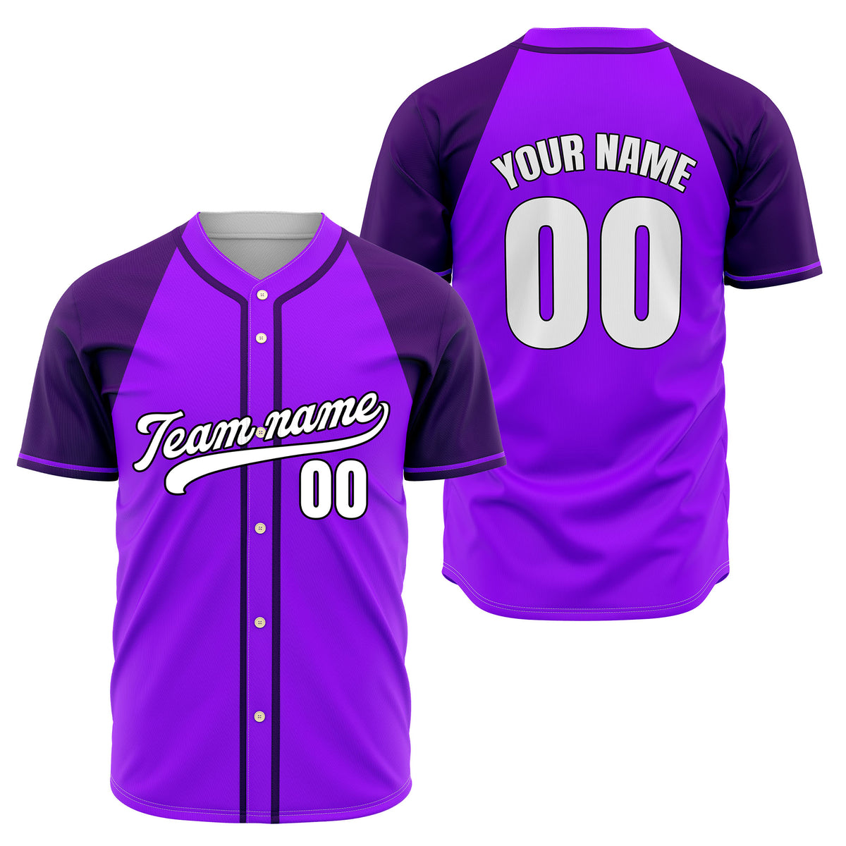 Custom Desert Blaze Black Raglan Style Baseball Sports Jersey Personalized Uniform with Name & Number