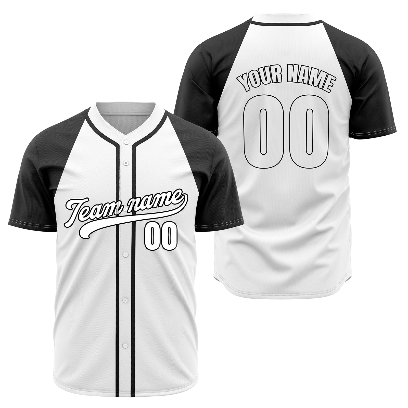 Custom Baseline Baseball Teal Sports Jersey Personalized Uniform with Name & Number
