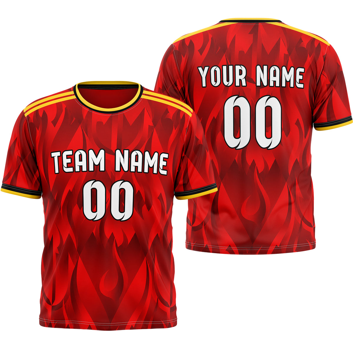 Custom BELGIUM  Fan Jersey Personalized with Name &amp; Number