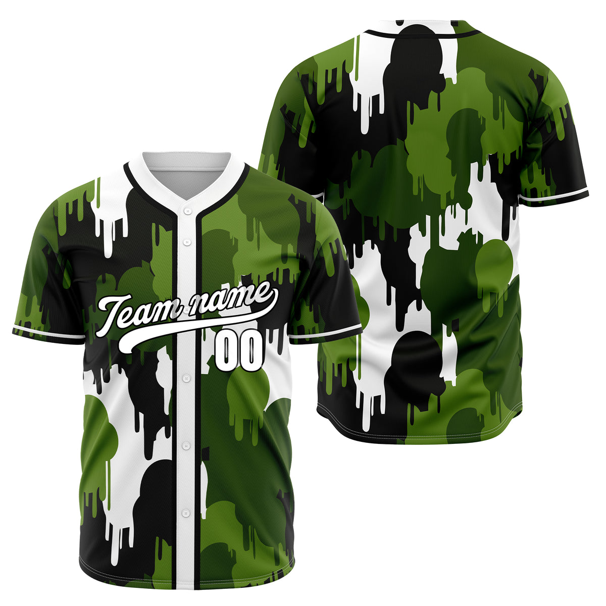 Custom Paint Hustlers White Baseball Sports Jersey Personalized Uniform with Name &amp; Number