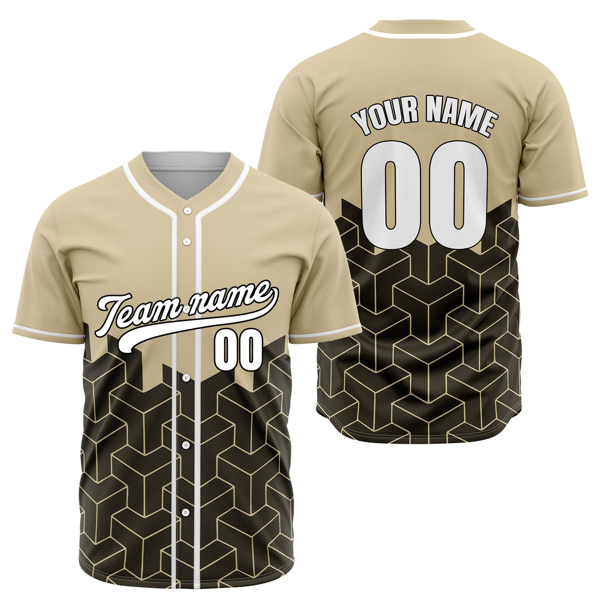 Custom Grid Iron Blue Baseball Sports Jersey Personalized Uniform with Name & Number