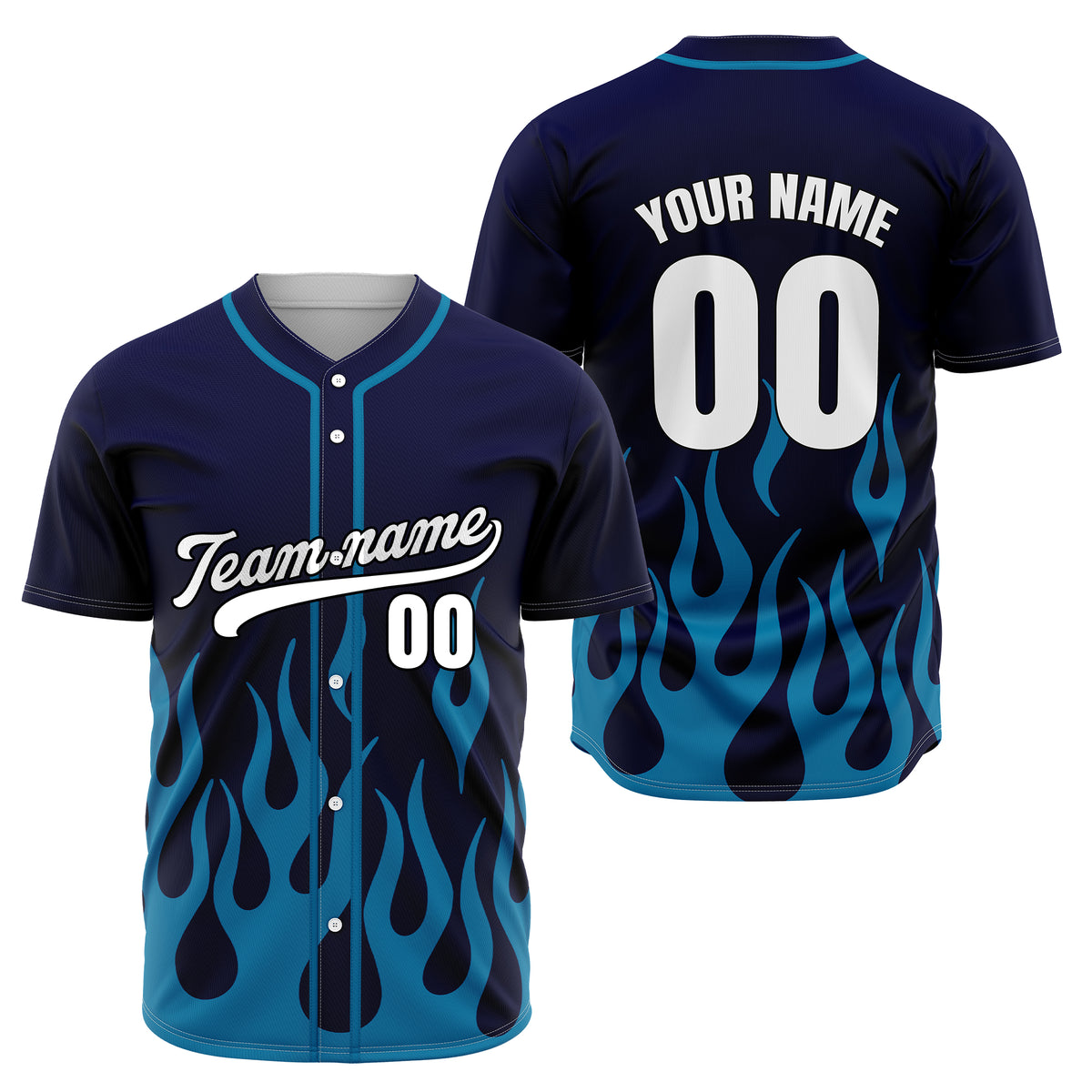 Custom Frost Fire Khaki Baseball Sports Jersey Personalized Uniform with Name & Number