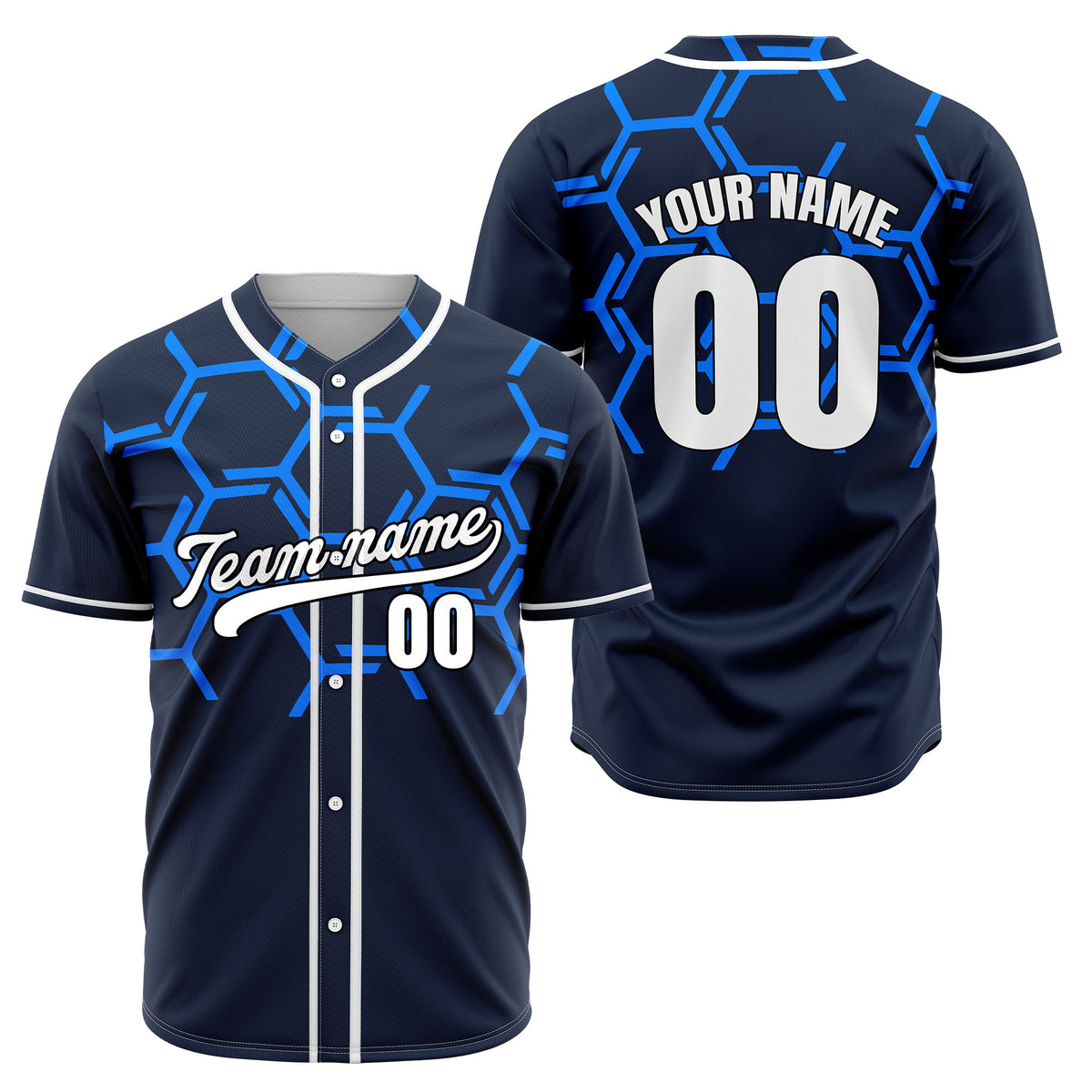 Custom Sting Force Black Baseball Sports Jersey Personalized Uniform with Name & Number