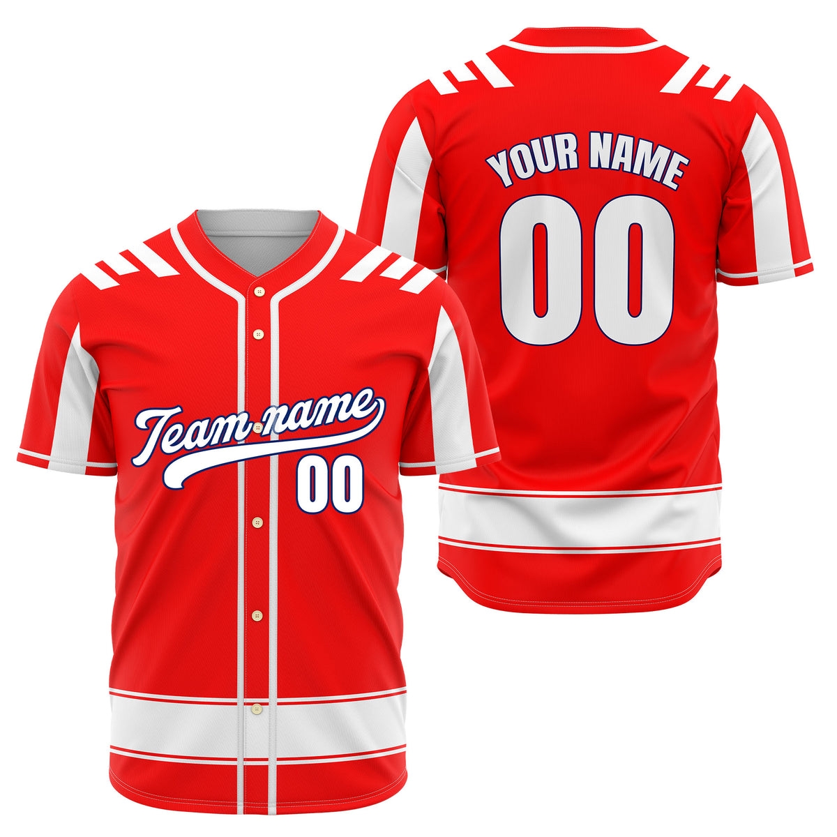 Custom Radiant Strike Blue Raglan Style Baseball Sports Jersey Personalized Uniform with Name & Number