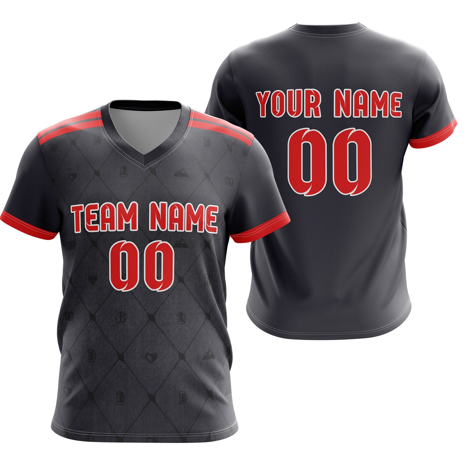 Custom Bayern Munich Fan Jersey Personalized with Name & Number
