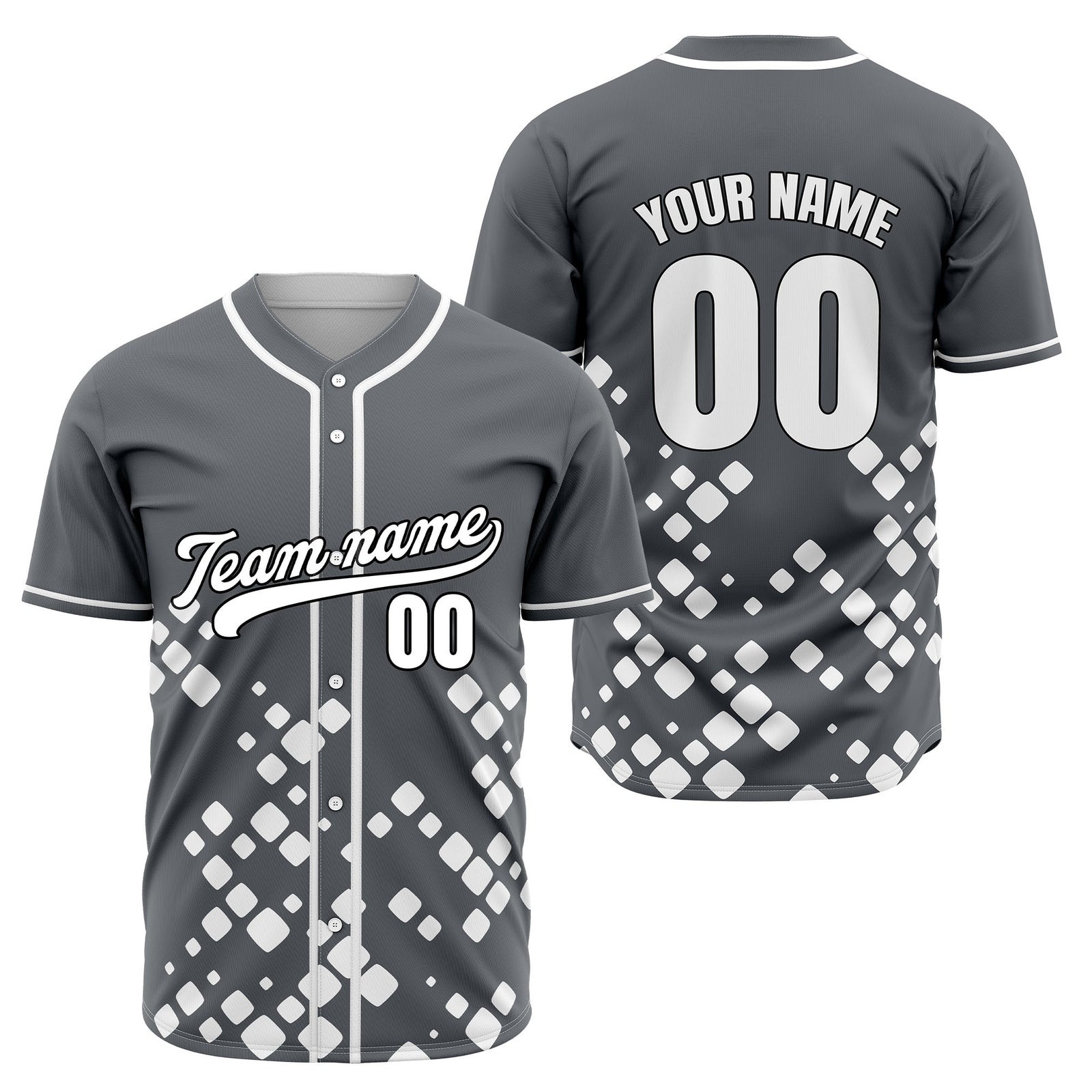 Custom Shadow Spark Blue Baseball Sports Jersey Personalized Uniform with Name & Number (Copy)