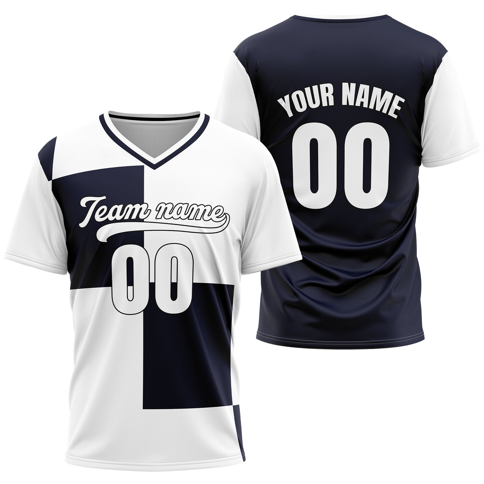 Custom Apex Colorblock White Baseball Sports Jersey Personalized Uniform with Name & Number