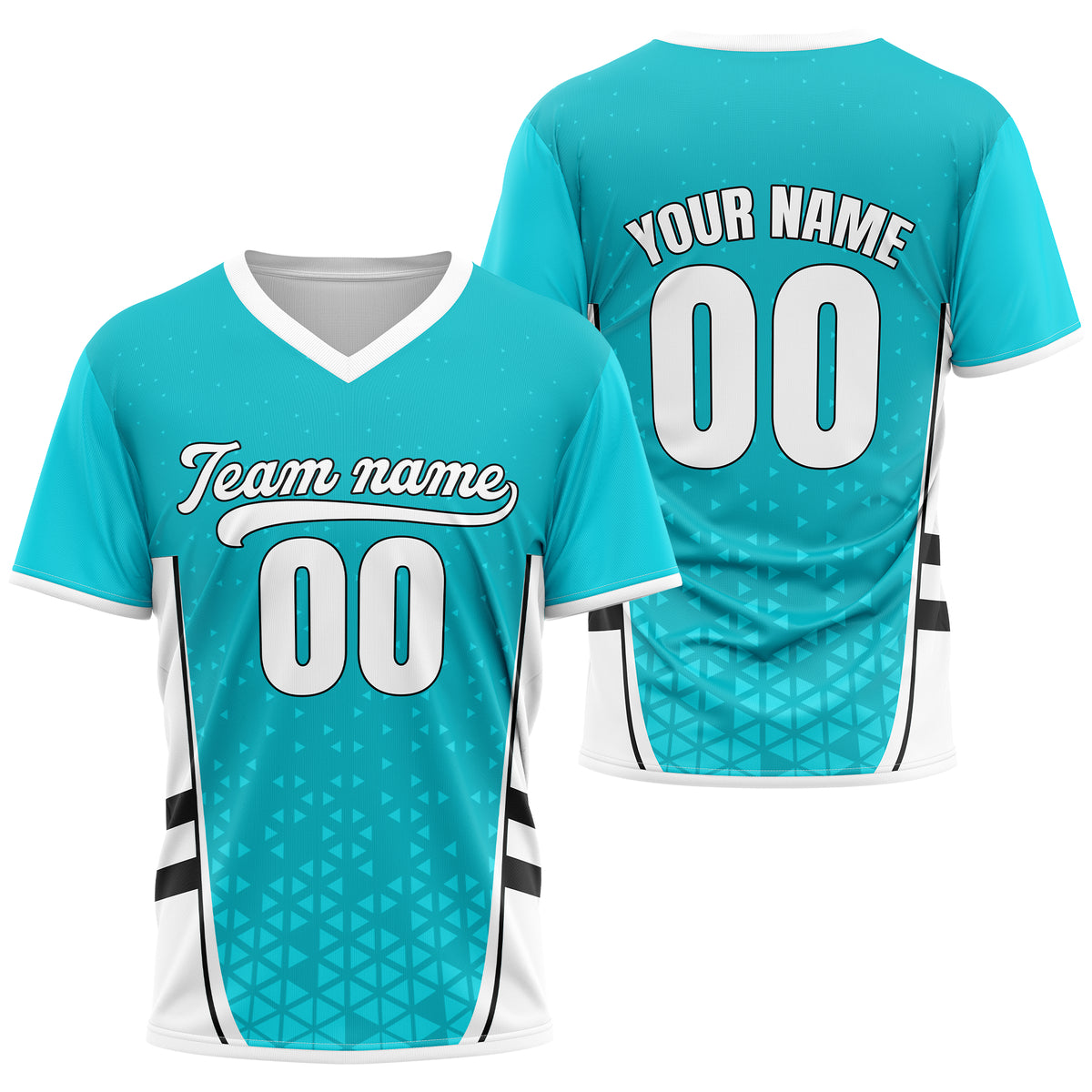 Custom HexaFade Blue Pullover Baseball Sports Jersey Personalized Uniform with Name & Number
