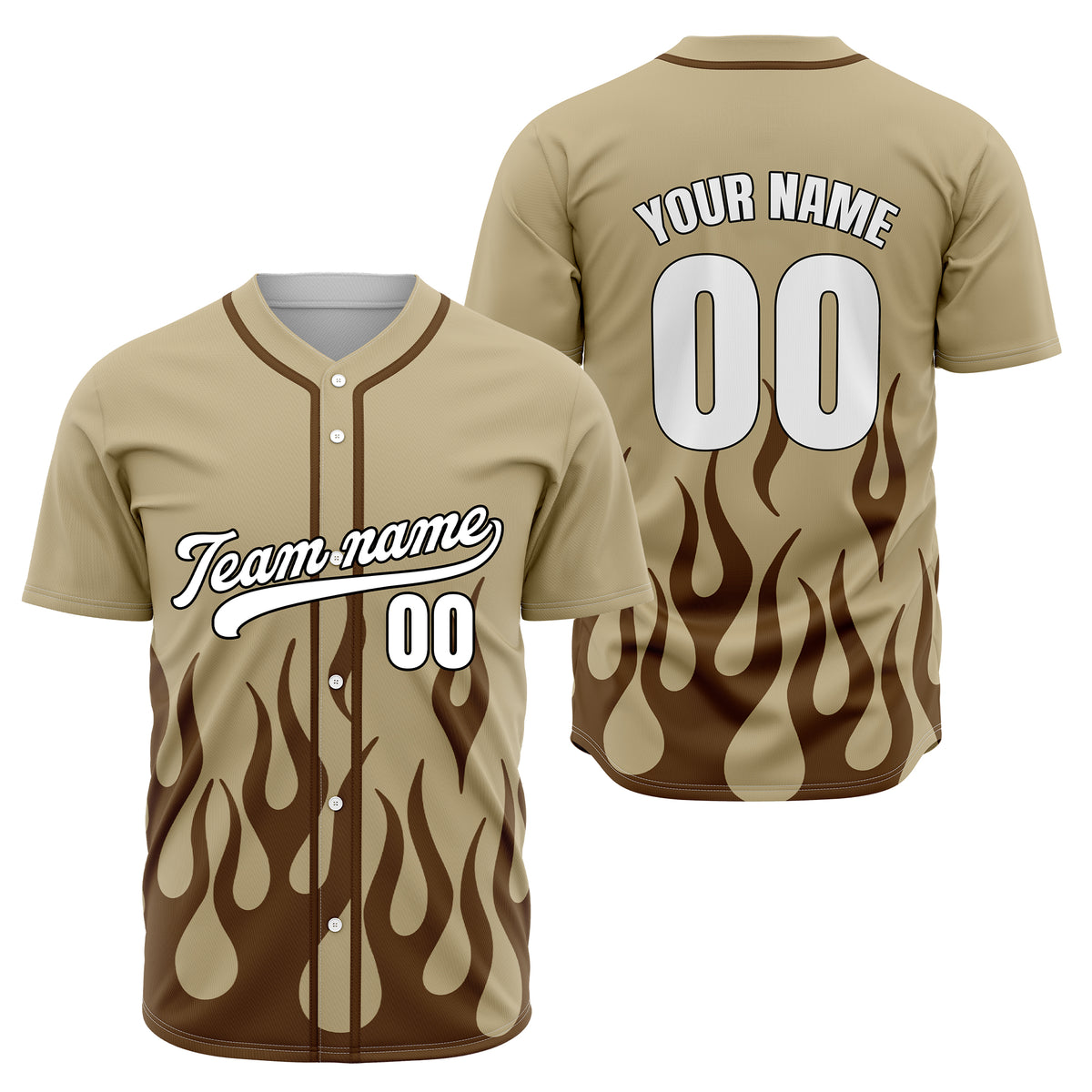 Custom Frost Fire Blue Baseball Sports Jersey Personalized Uniform with Name & Number