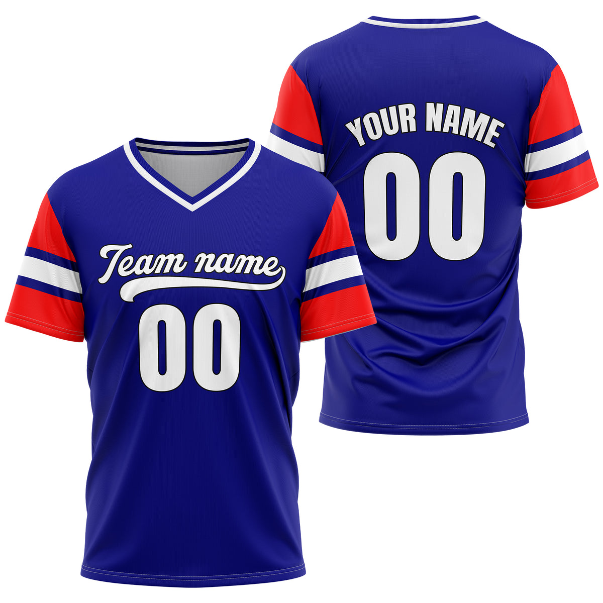 Custom StormLine Navy Pullover Baseball Sports Jersey Personalized Uniform with Name &amp; Number