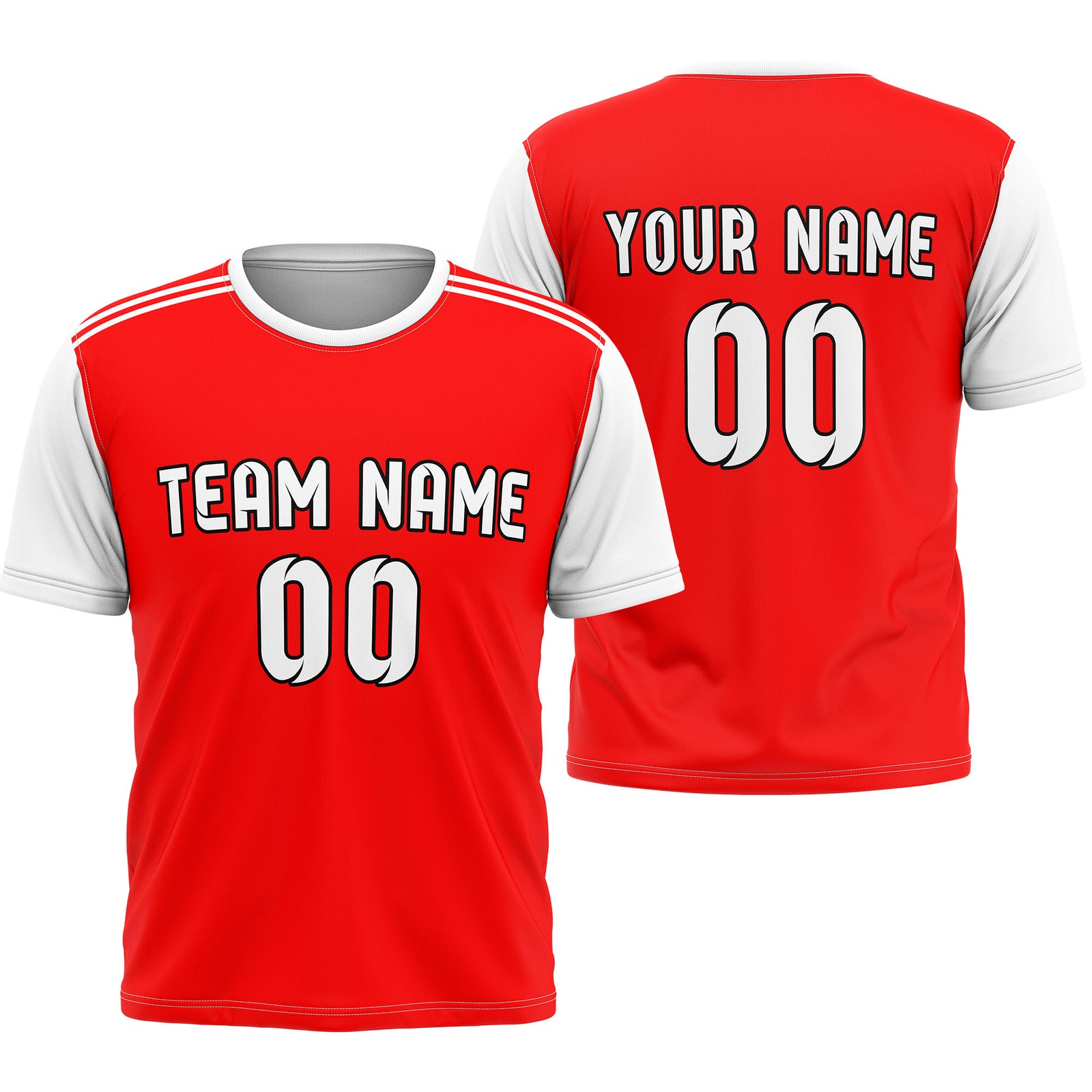 Custom Arsenal Fan Jersey Personalized with Name & Number