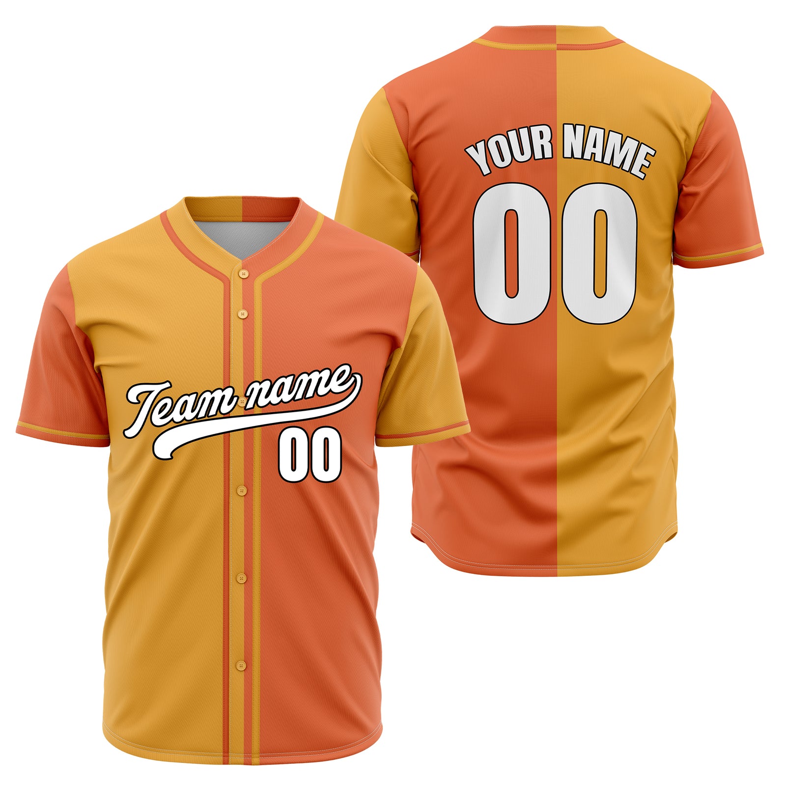 Custom Split Baseball Purple Sports Jersey Personalized Uniform with Name & Number