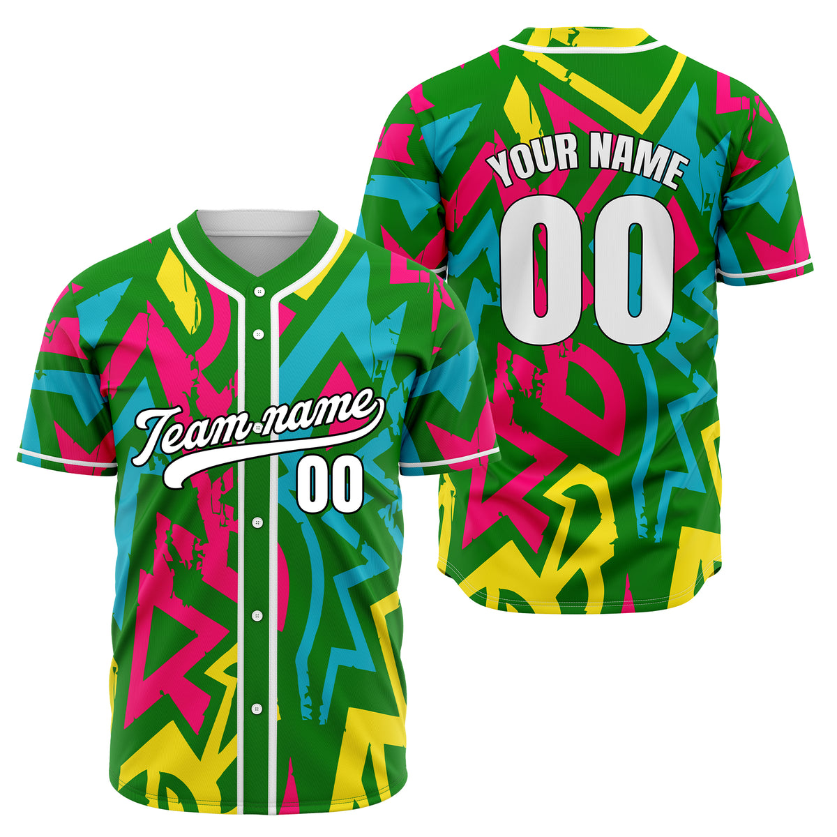 Custom Splash Teal Baseball Sports Jersey Personalized Uniform with Name & Number