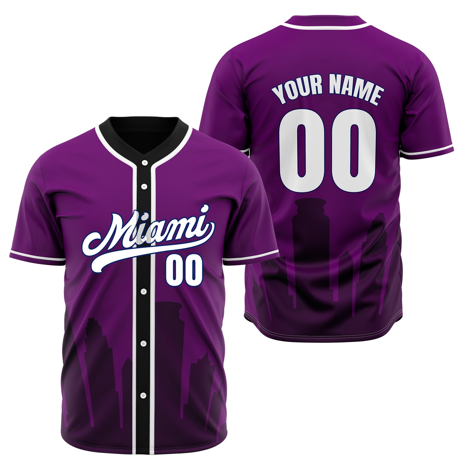 Custom City Tide Blue Baseball Sports Jersey Personalized Uniform with Name & Number