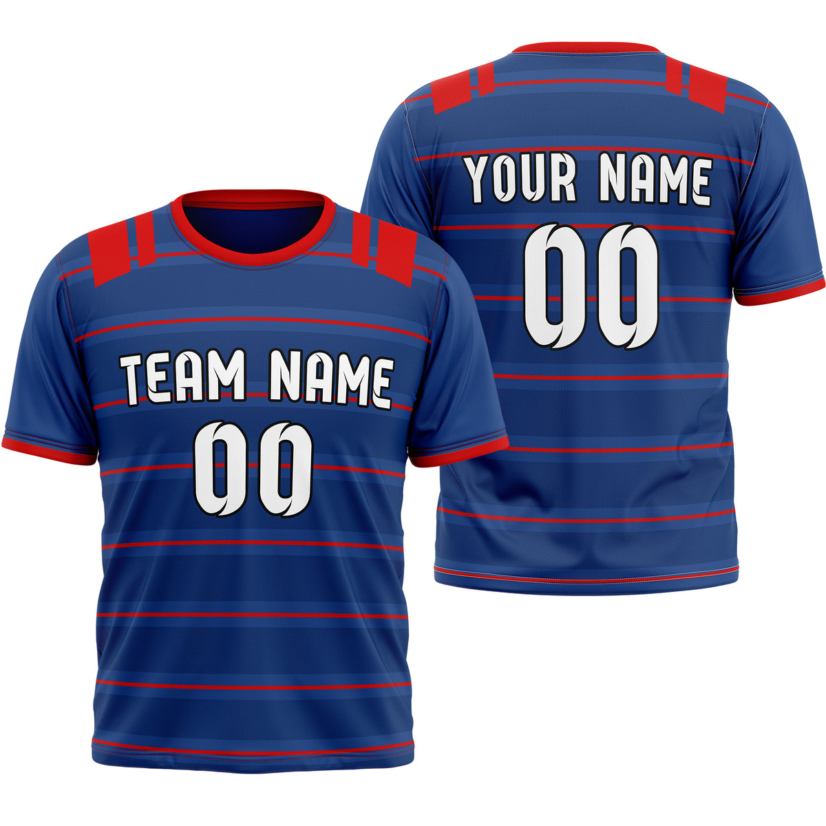 Custom FRANCE Fan Jersey Personalized with Name &amp; Number