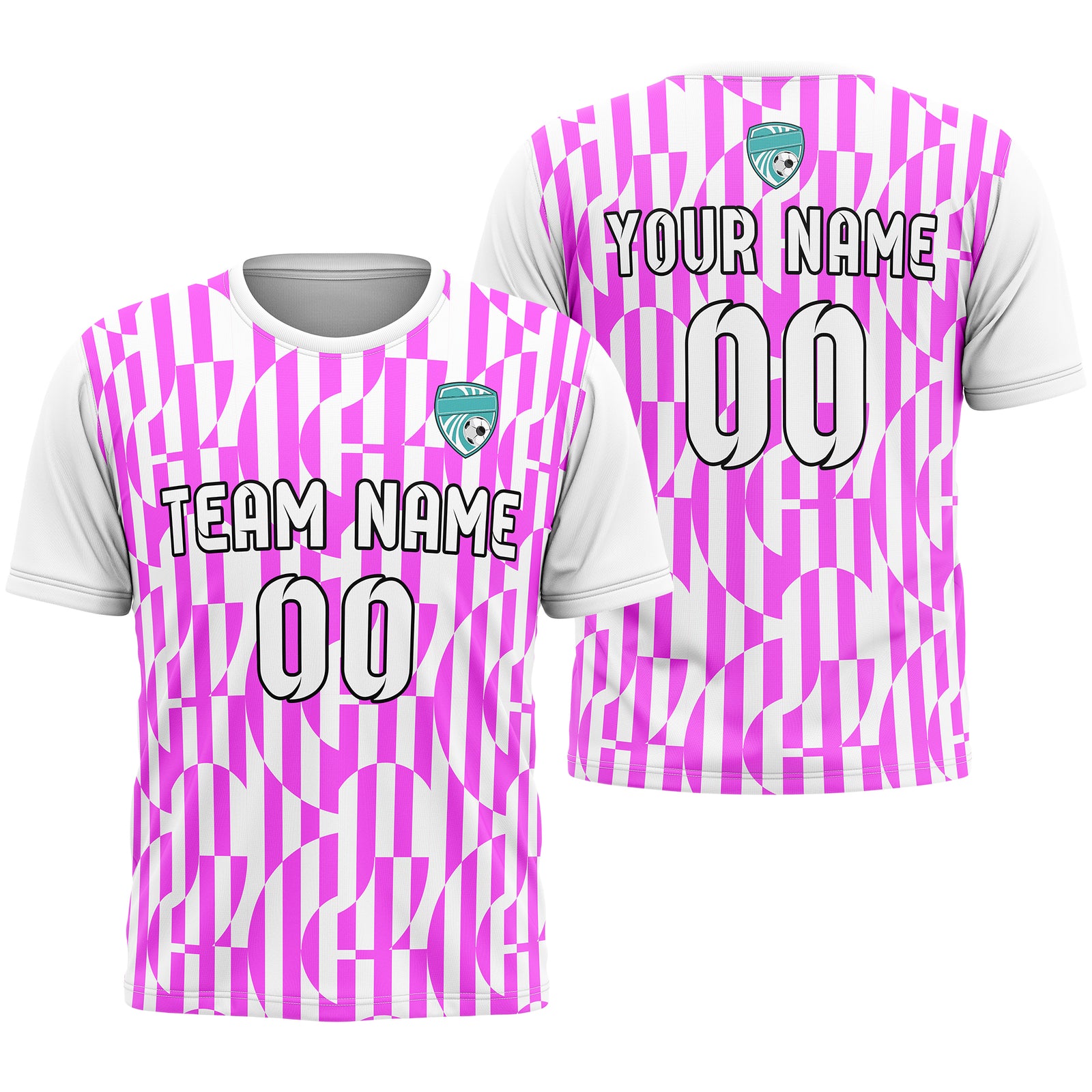 Custom Soccer Round Neck Neon Green Cyclone Tops Jersey