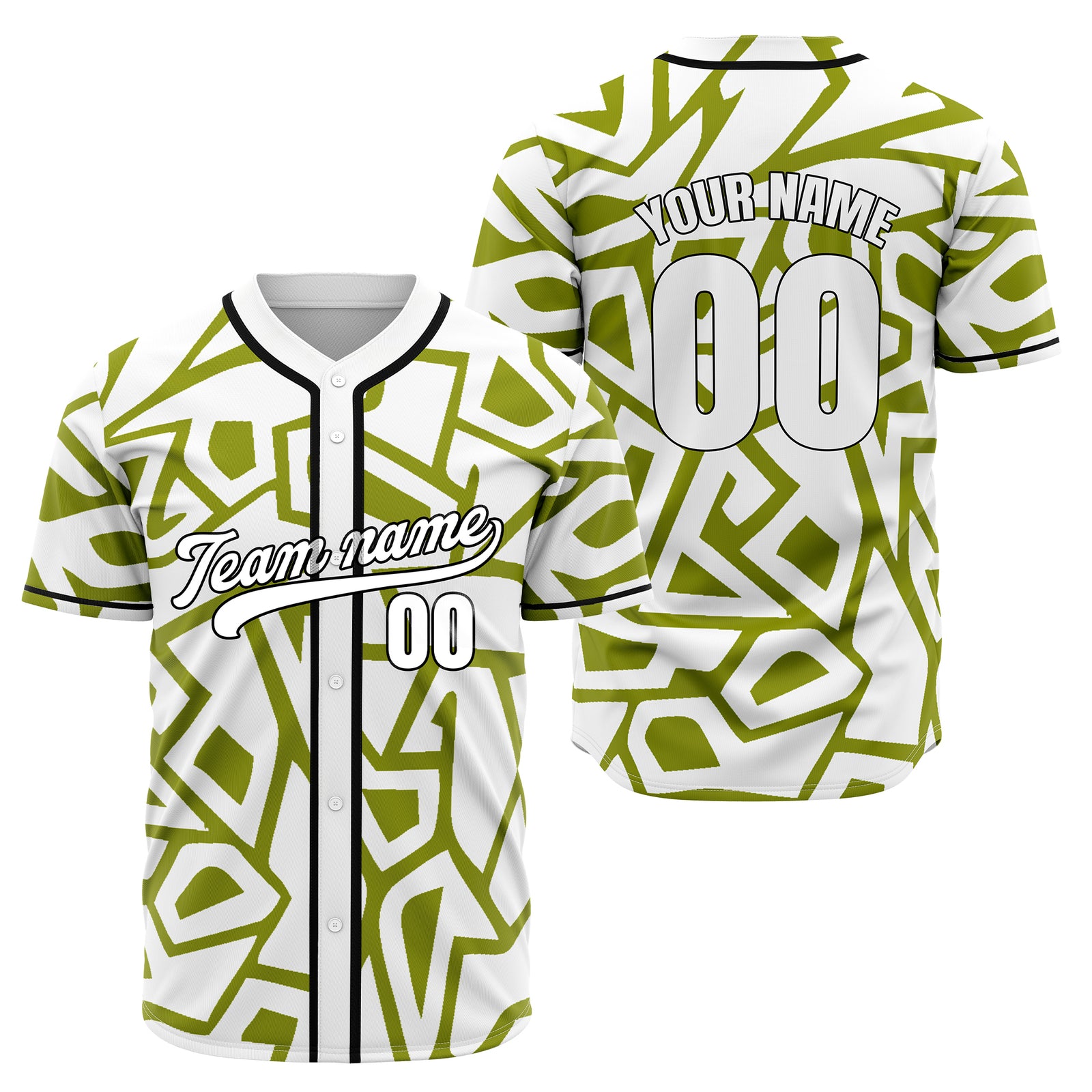 Custom Shadow Rebels White Baseball Sports Jersey Personalized Uniform with Name & Number