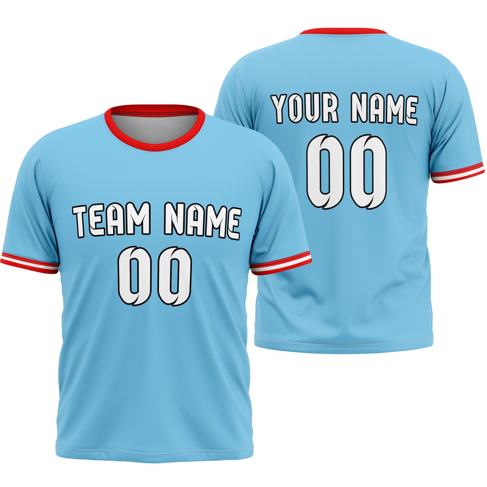 Custom Manchester City Fan Jersey Personalized with Name & Number
