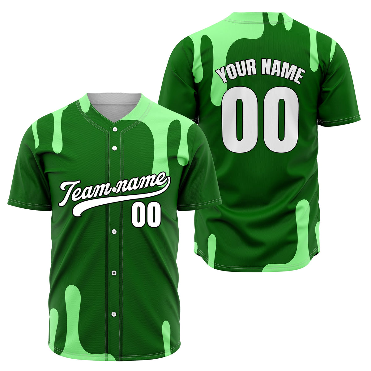 Custom Ink Dripline Black Sports Jersey Personalized Uniform with Name & Number