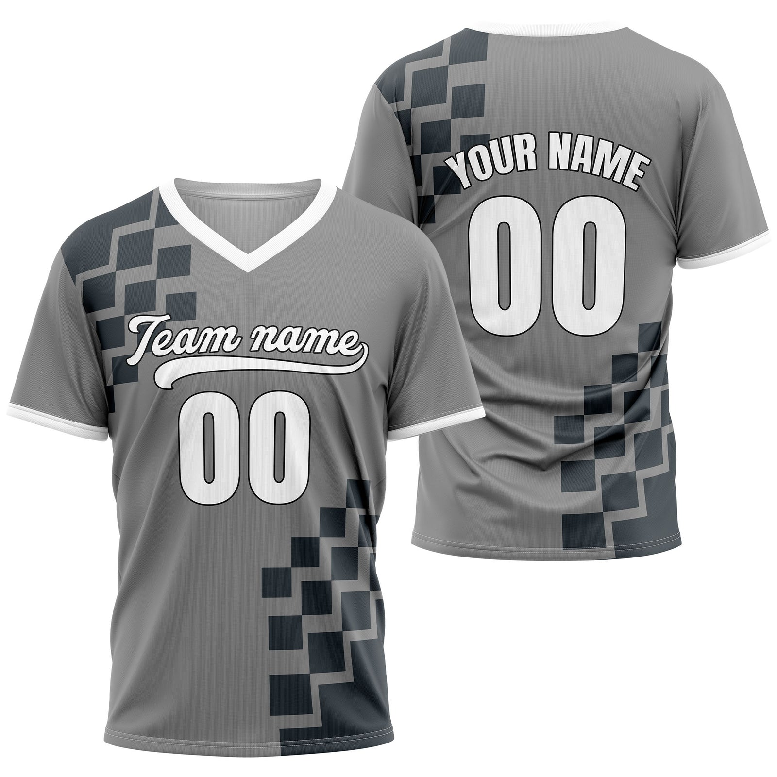 Custom Shadow Pixel Yellow Baseball Sports Jersey Personalized Uniform with Name & Number