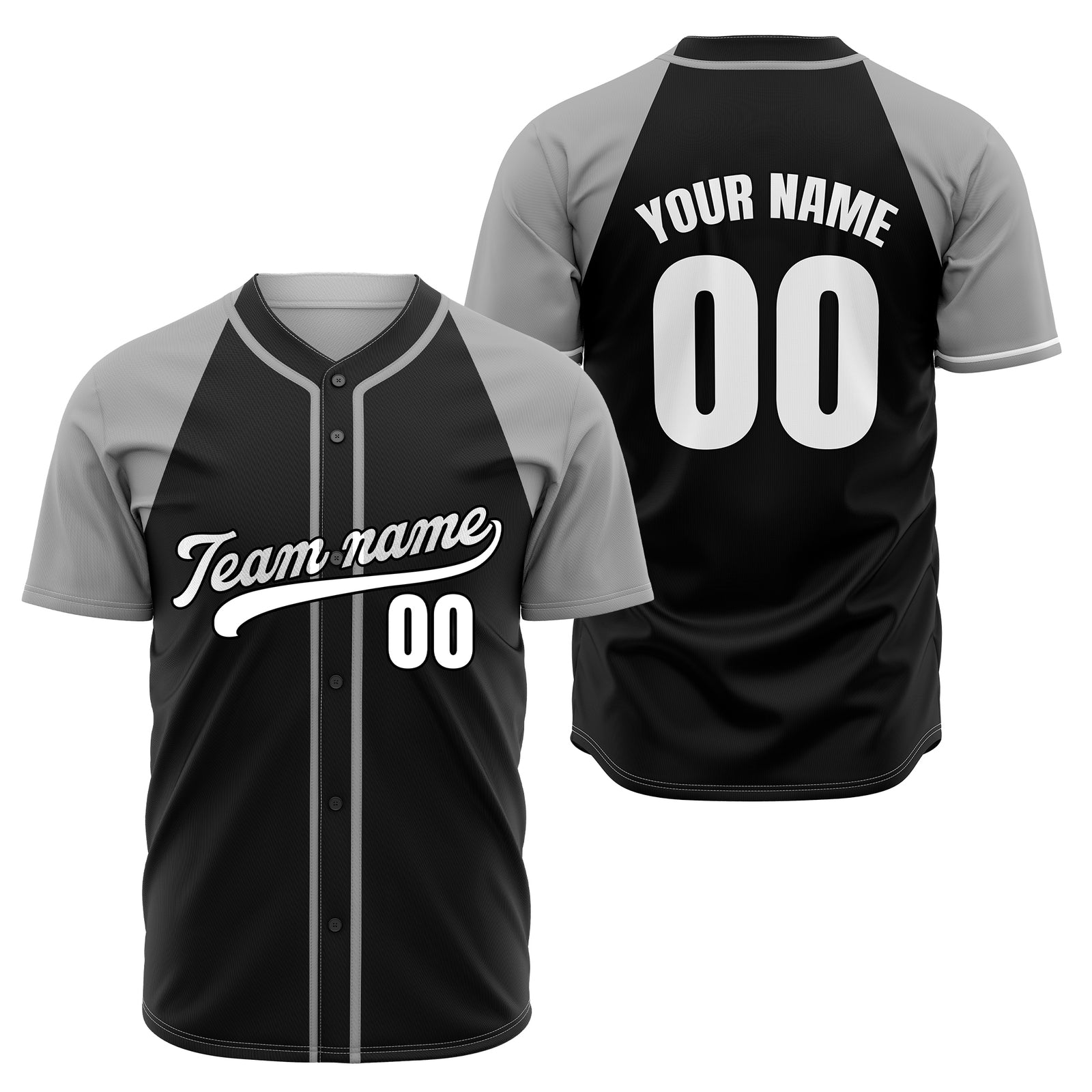 Custom Baseline Baseball Teal Sports Jersey Personalized Uniform with Name & Number