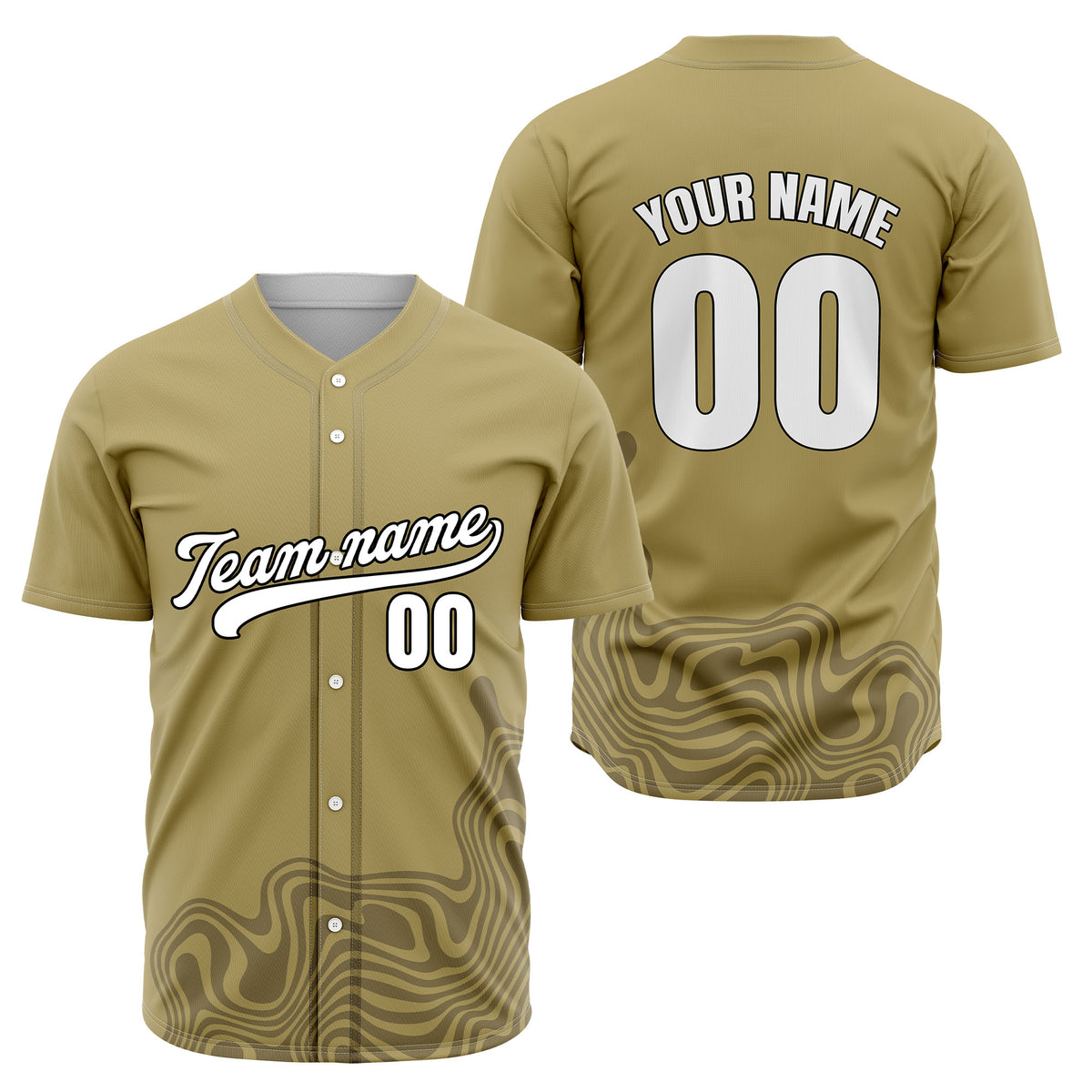Custom Aqua Baseball Wave Sports Jersey Personalized Uniform with Name & Number