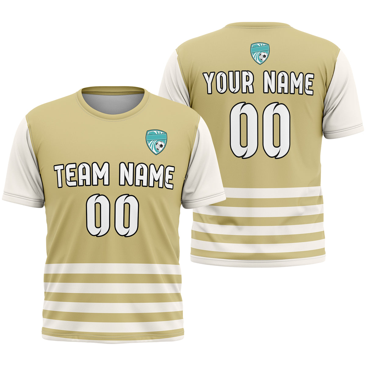Custom Soccer R Stripes Volt Stripe Neon Green Sports Tops Jersey