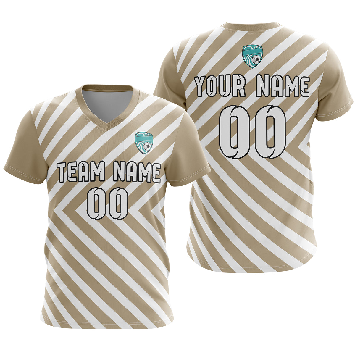 Custom Swift Stripe V-Neck Navy Sport Tops Jersey