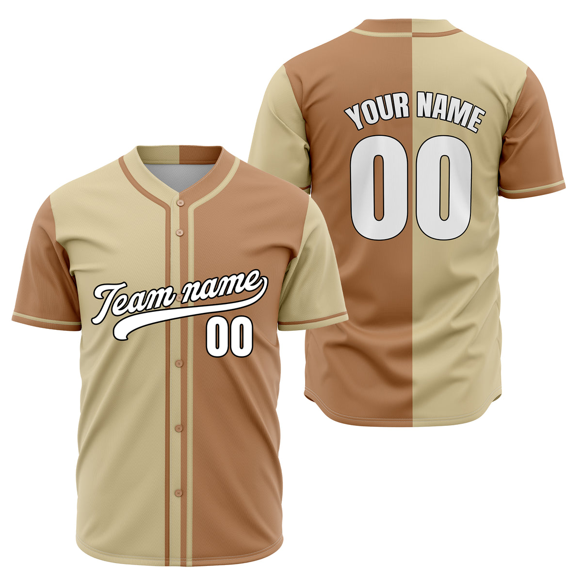 Custom Split Baseball Purple Sports Jersey Personalized Uniform with Name & Number