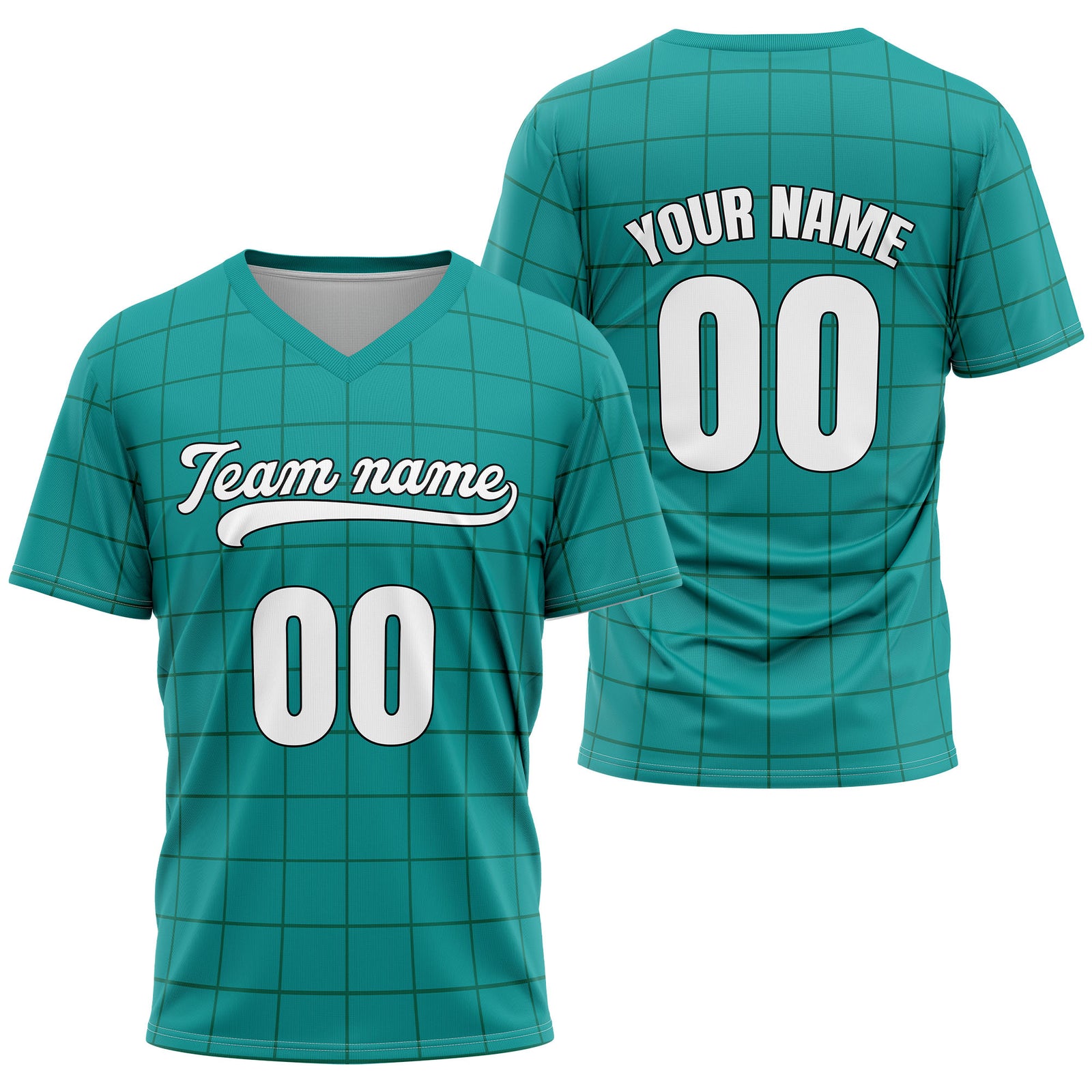 Custom Storm Matrix Teal Baseball Sports Jersey Personalized Uniform with Name & Number