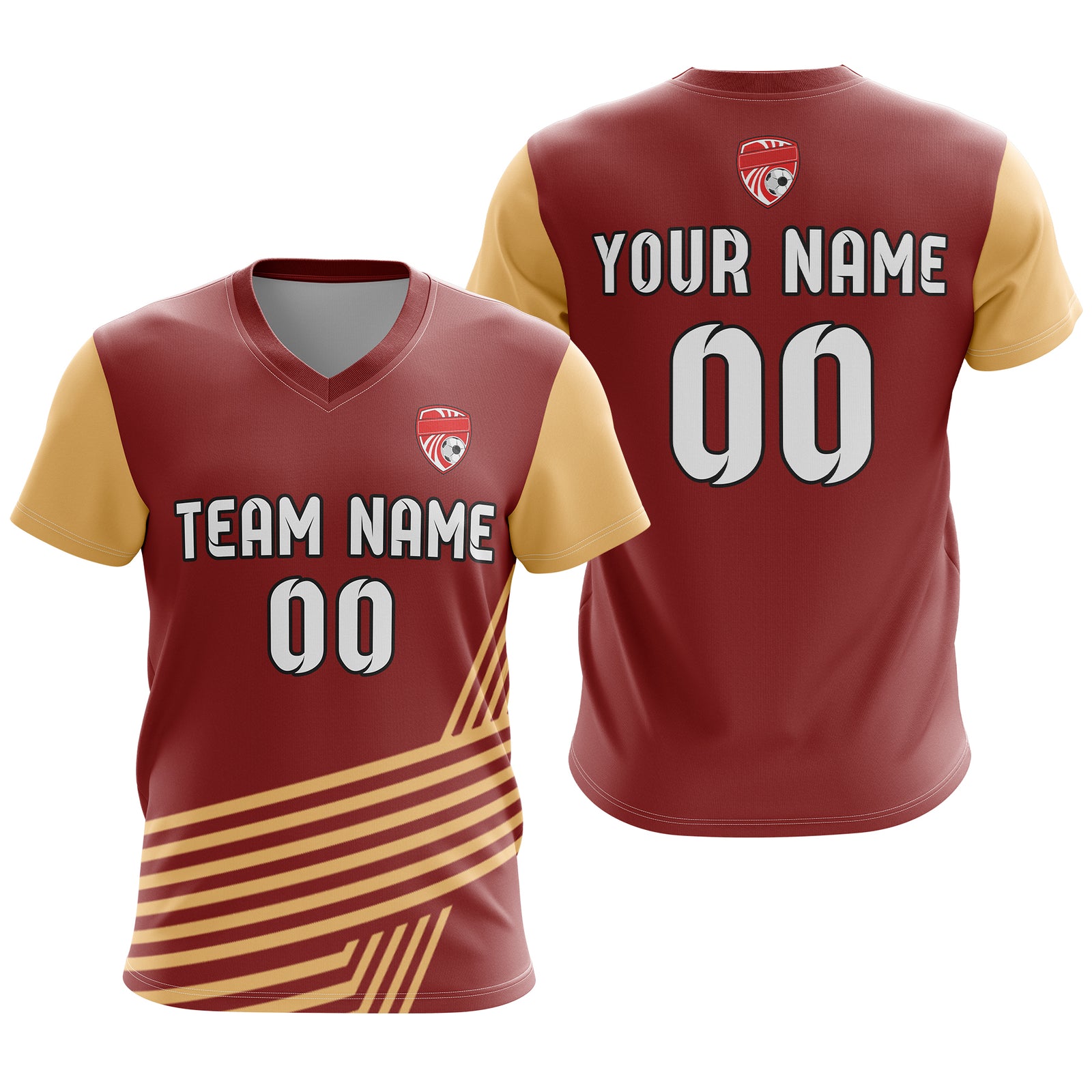 Custom Rapid Line White Soccer Sport Tops Jersey