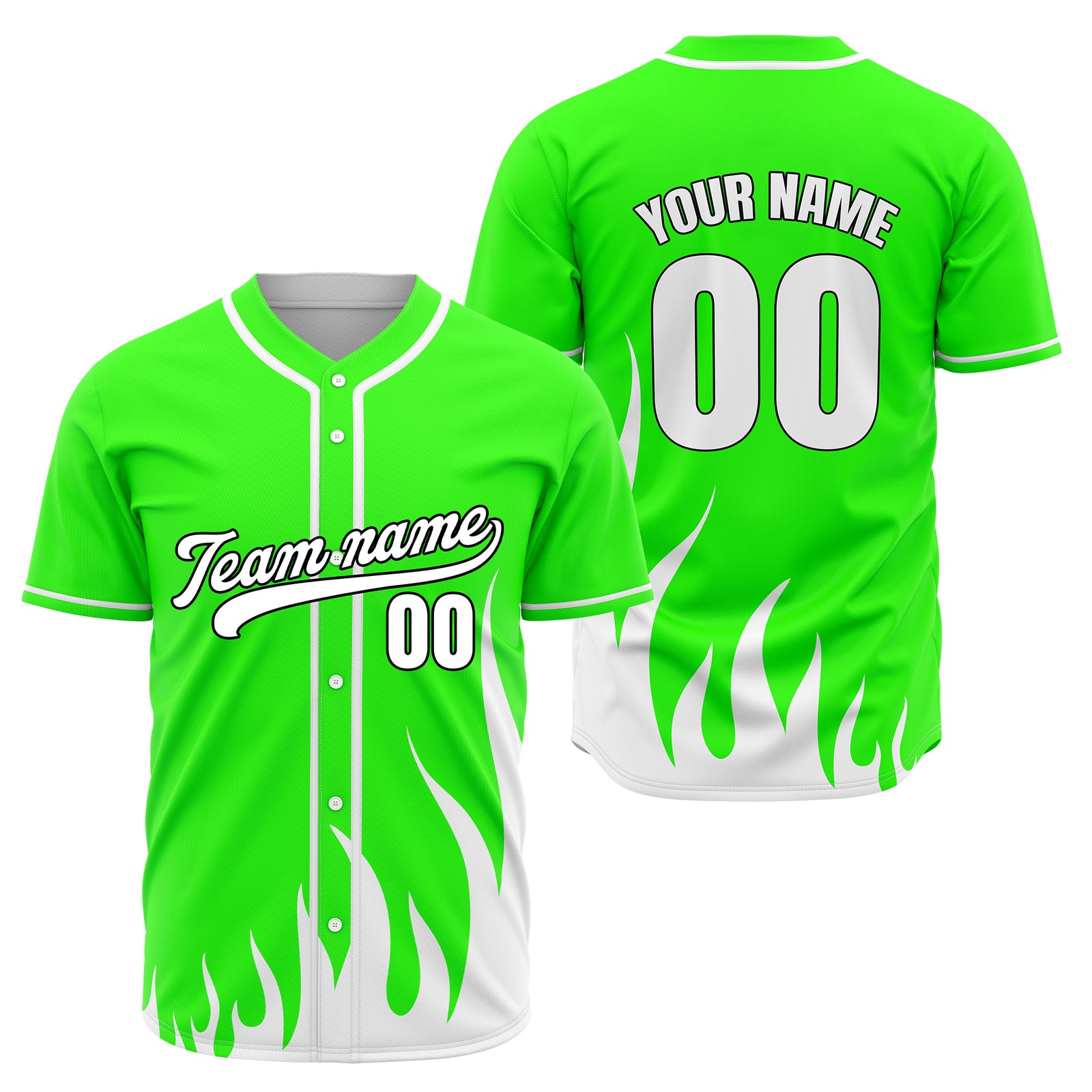 Custom Fire Pulse Grey Baseball Sports Jersey Personalized Uniform with Name & Number