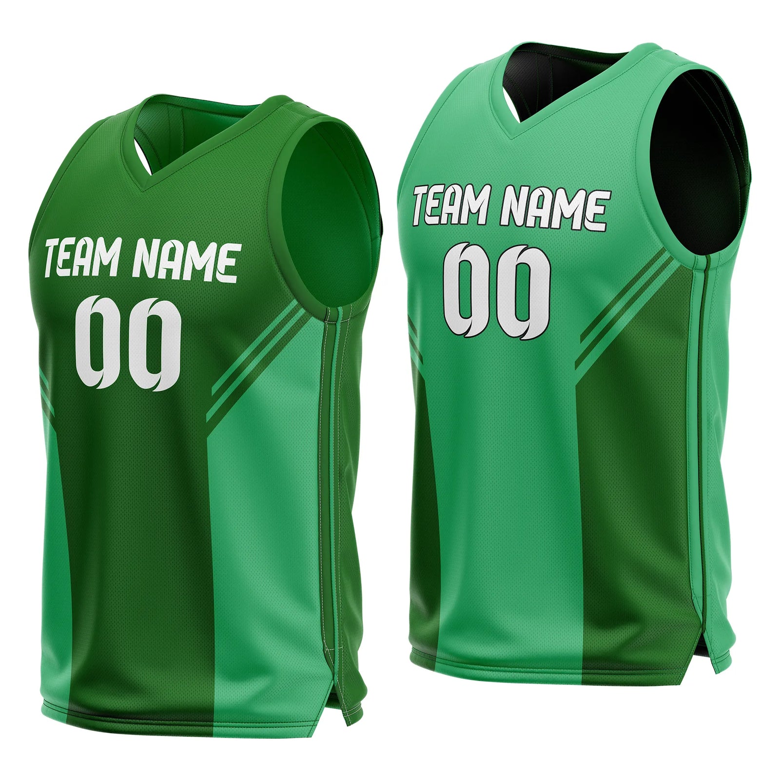Custom Triple Slash Reversible Top Sports Jersey Personalized Uniform with Name & Number