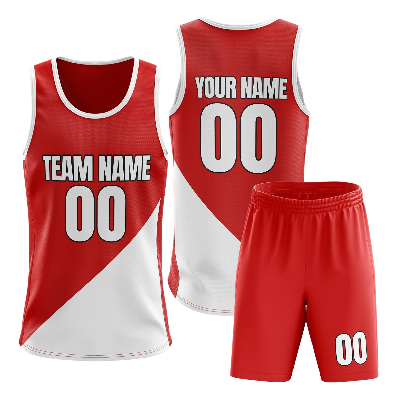 Custom Rapid Bolt Split Fashion Set Sports Jersey Personalized Uniform with Name & Number