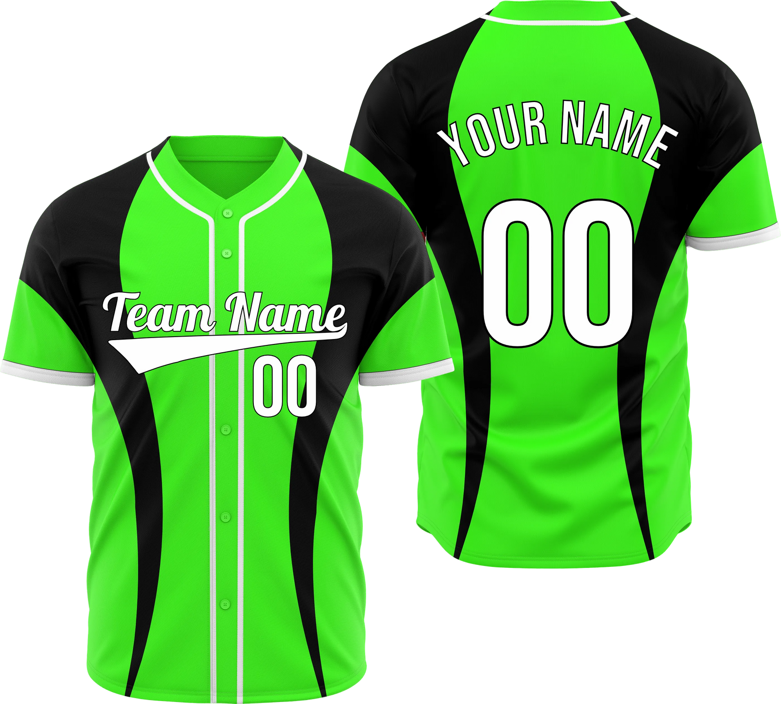 Custom Rising Edge Baseball Sports Jersey Personalized Uniform with Name & Number
