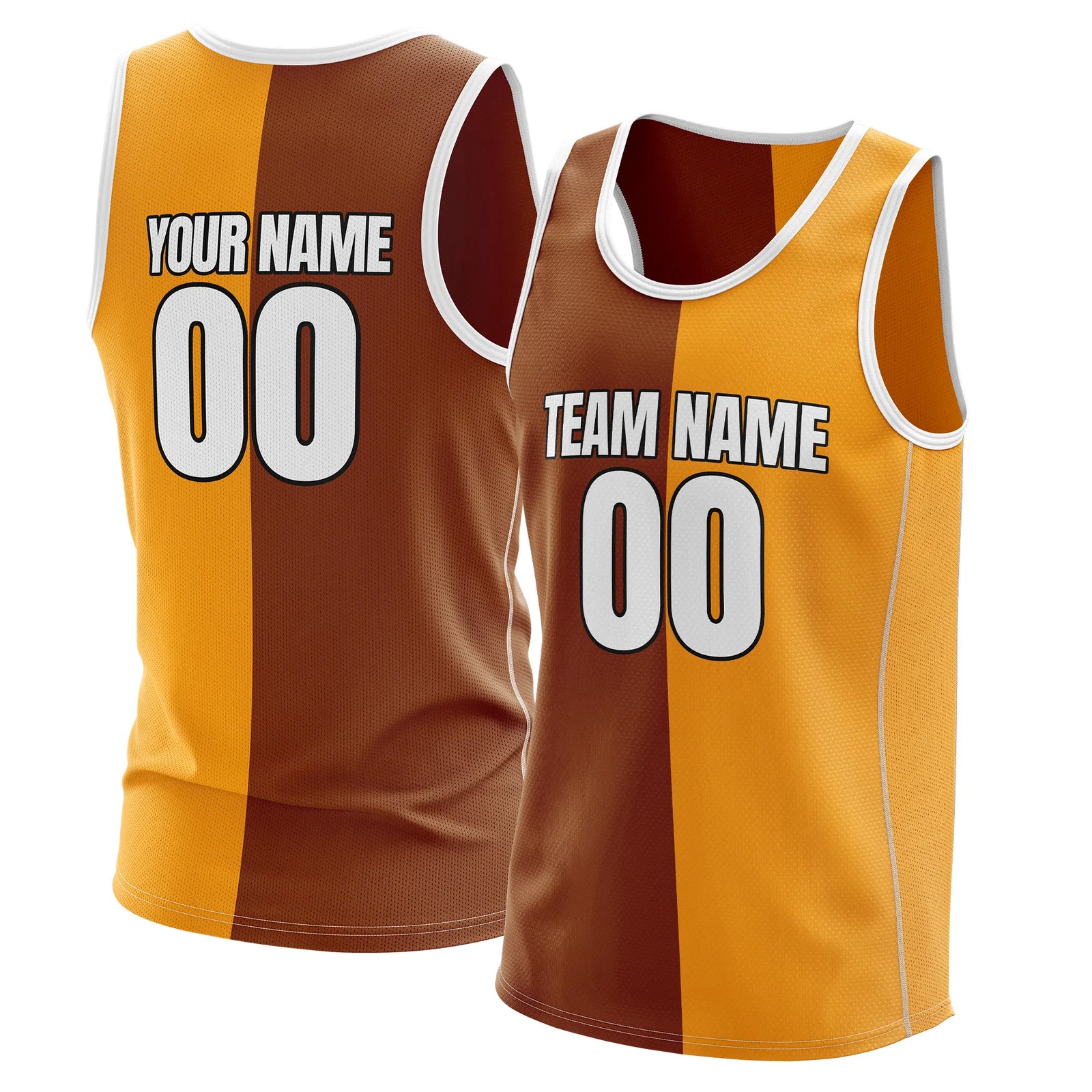 Custom Twin Panel Slip Fashion Tops Sports Jersey Personalized Uniform with Name & Number