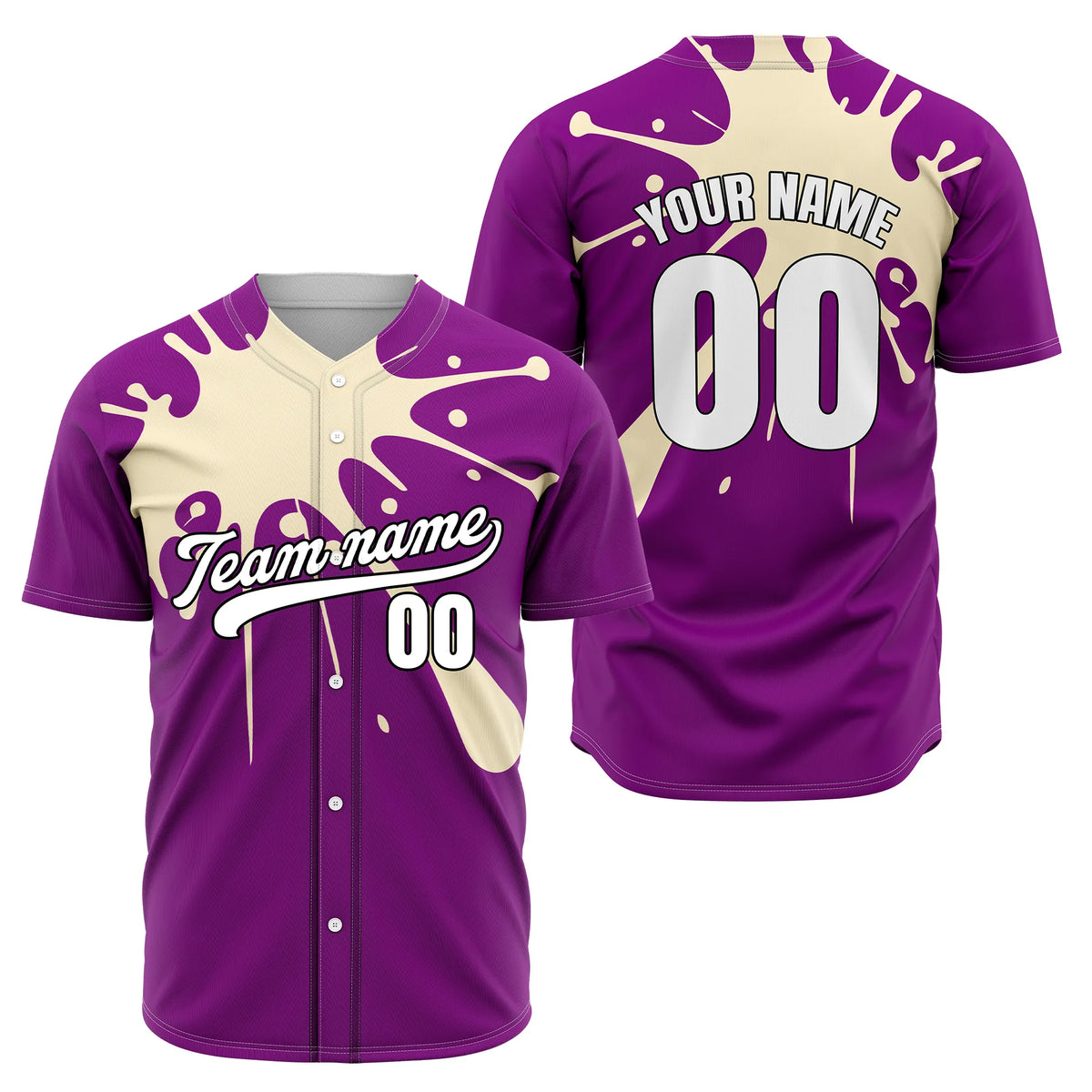 Custom Drip Force Black Sports Jersey Personalized Uniform with Name & Number
