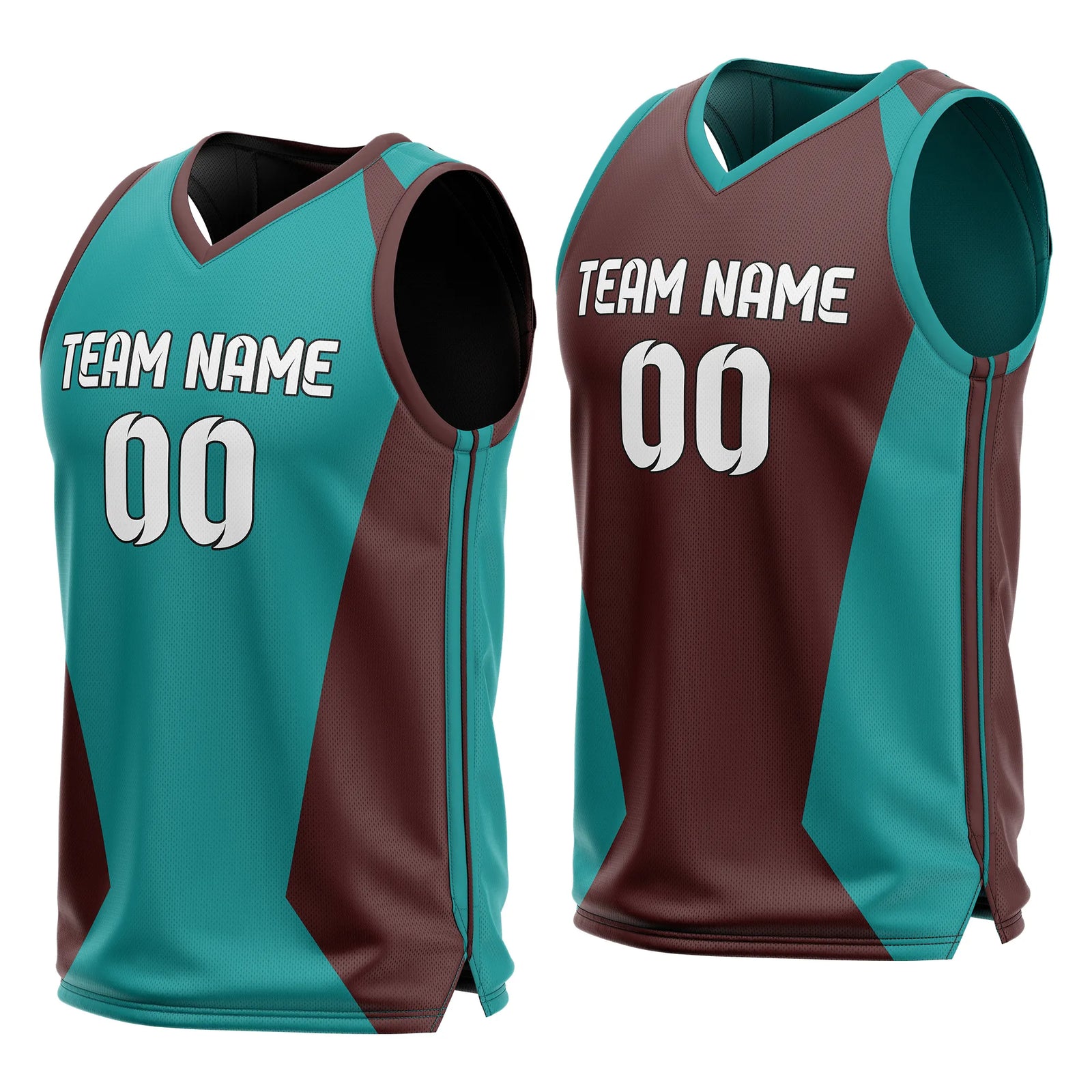 Custom Power Panel Reversible Top Sports Jersey Personalized Uniform with Name & Number